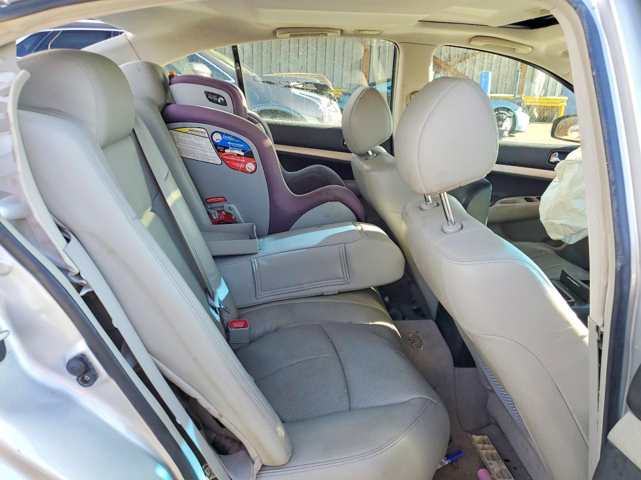 2008 Infiniti G35 X Silver vin: JNKBV61F78M256221