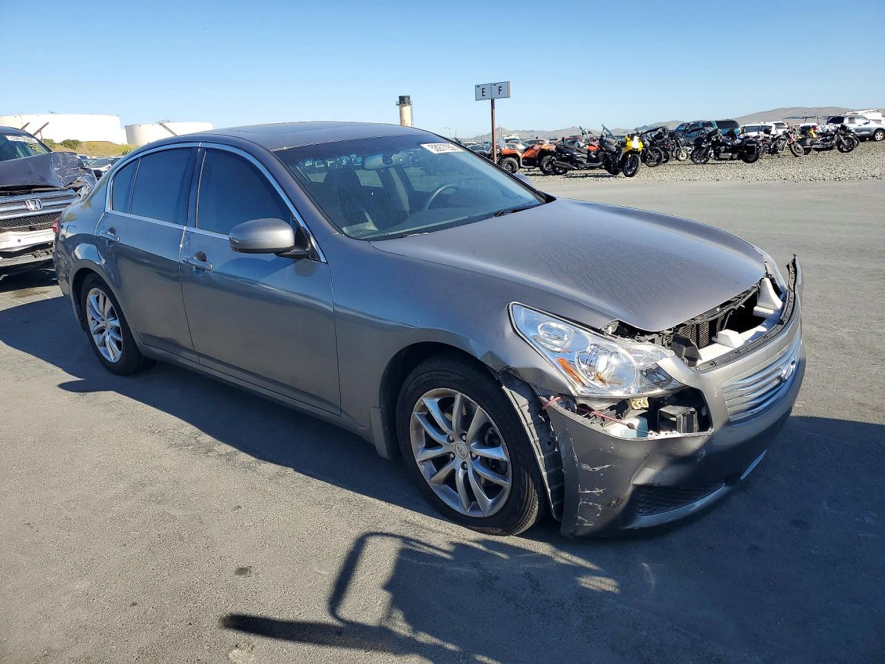2008 Infiniti G35 X Серый vin: JNKBV61F78M268921
