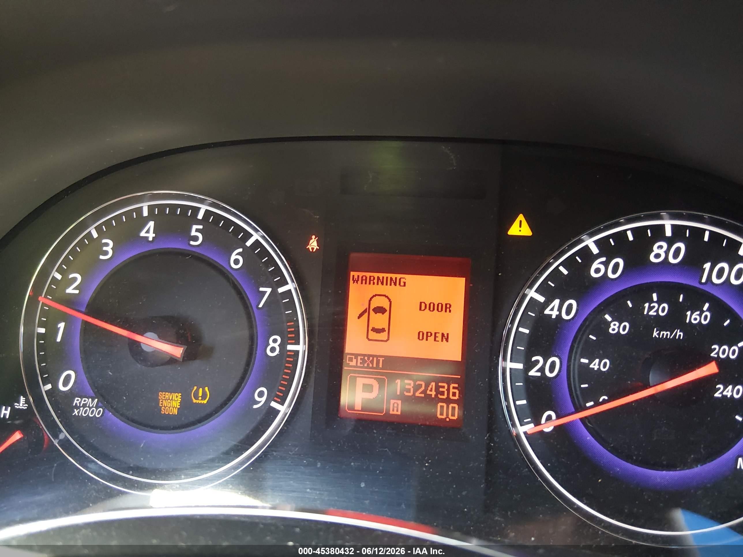 2008 Infiniti G35x   Blue vin: JNKBV61F78M271625
