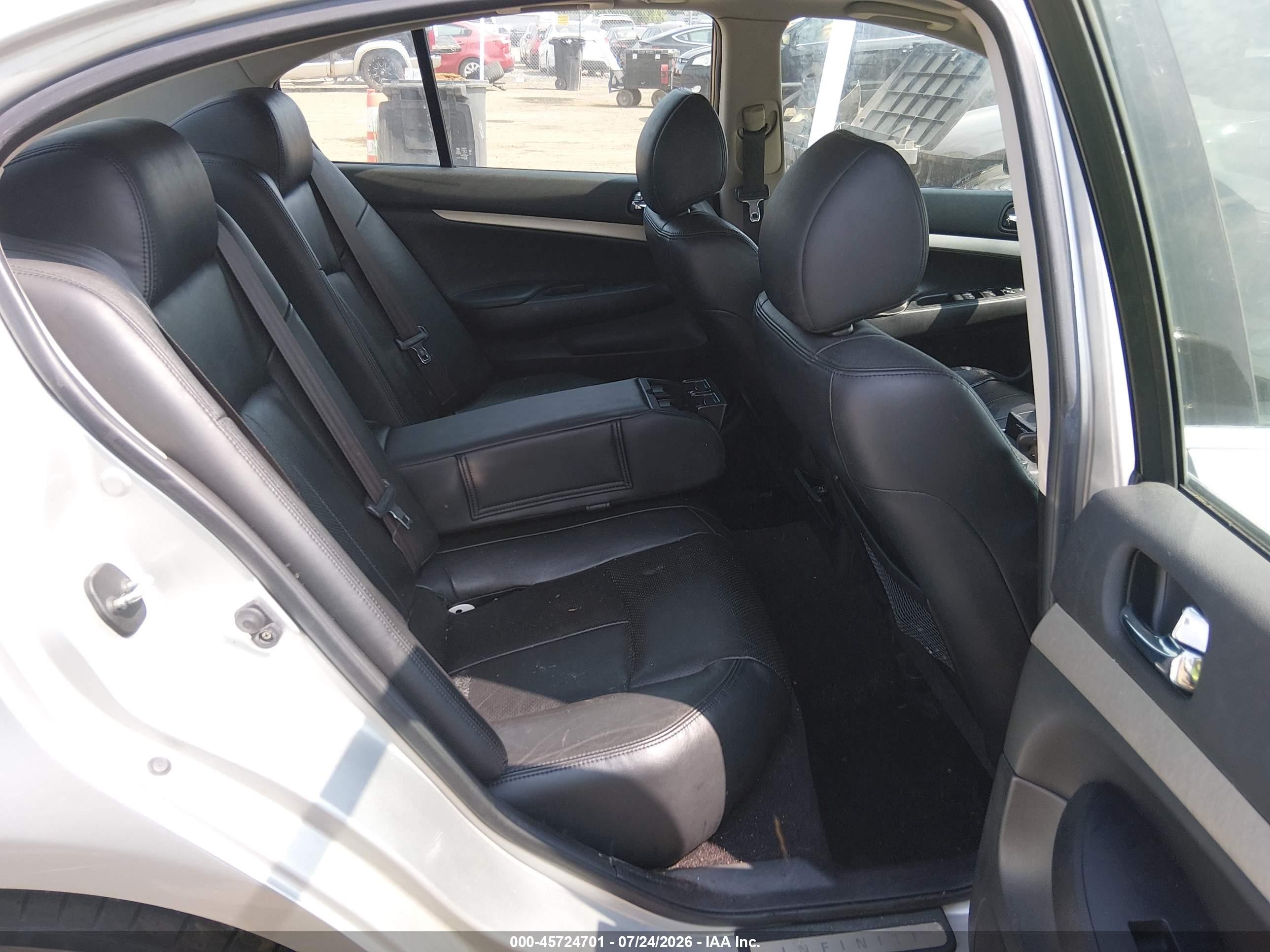 2008 Infiniti G35x Silver vin: JNKBV61F78M279658