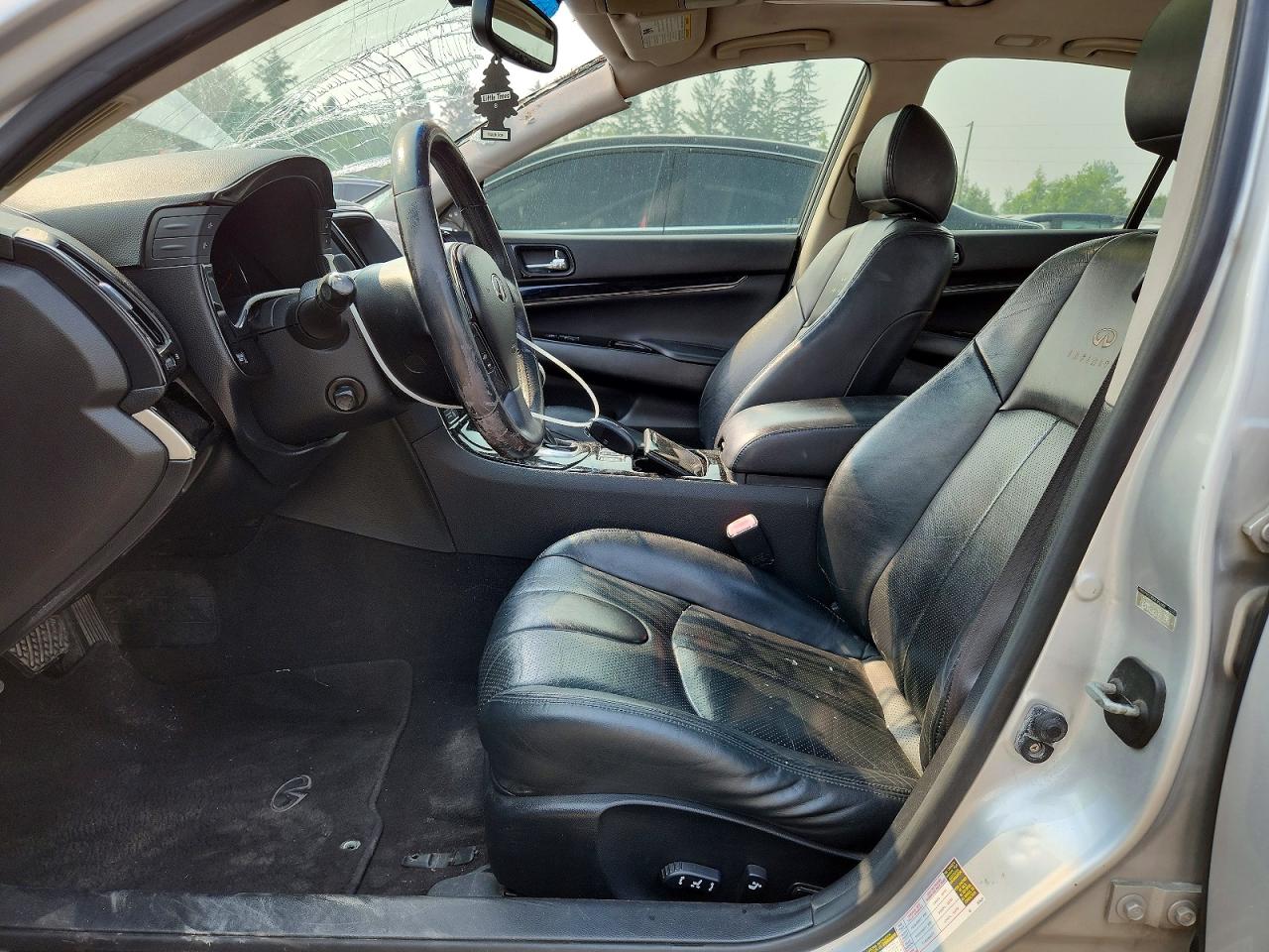 2007 Infiniti G35 X Silver vin: JNKBV61F87M808386