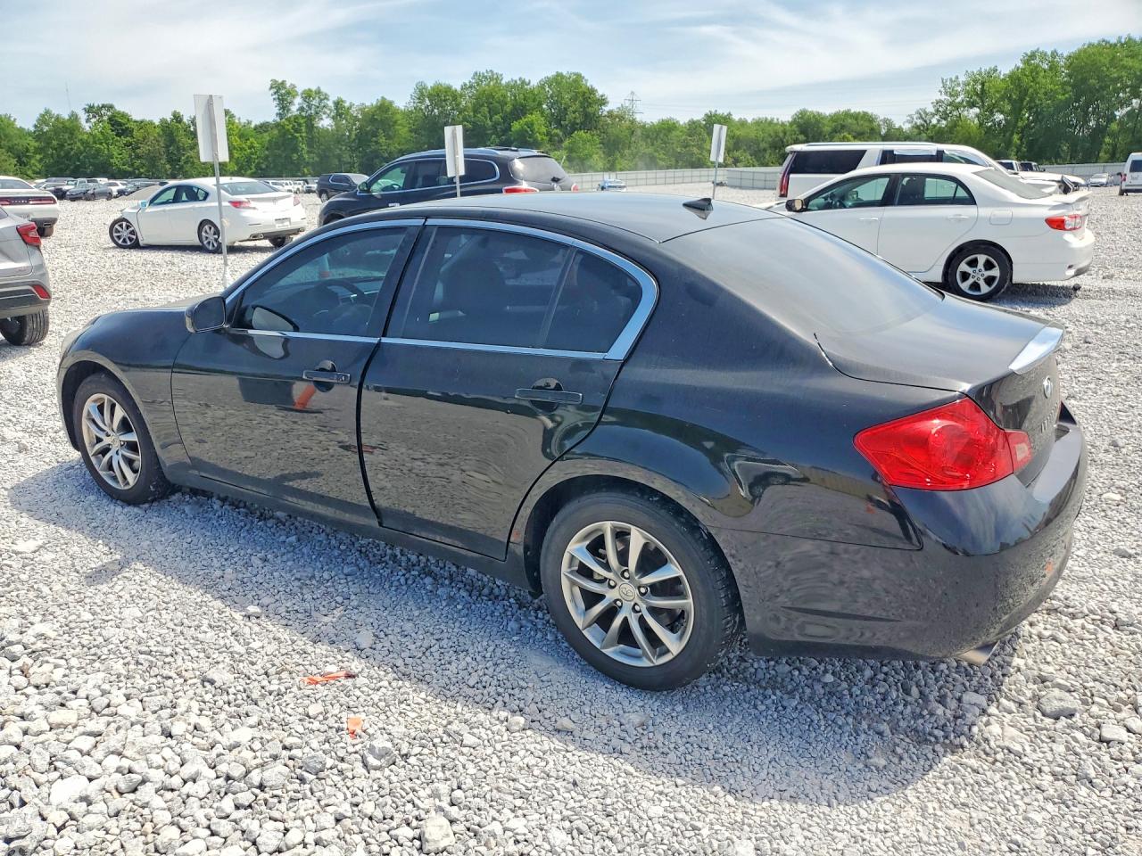 2007 Infiniti G35 X Black vin: JNKBV61F87M811529