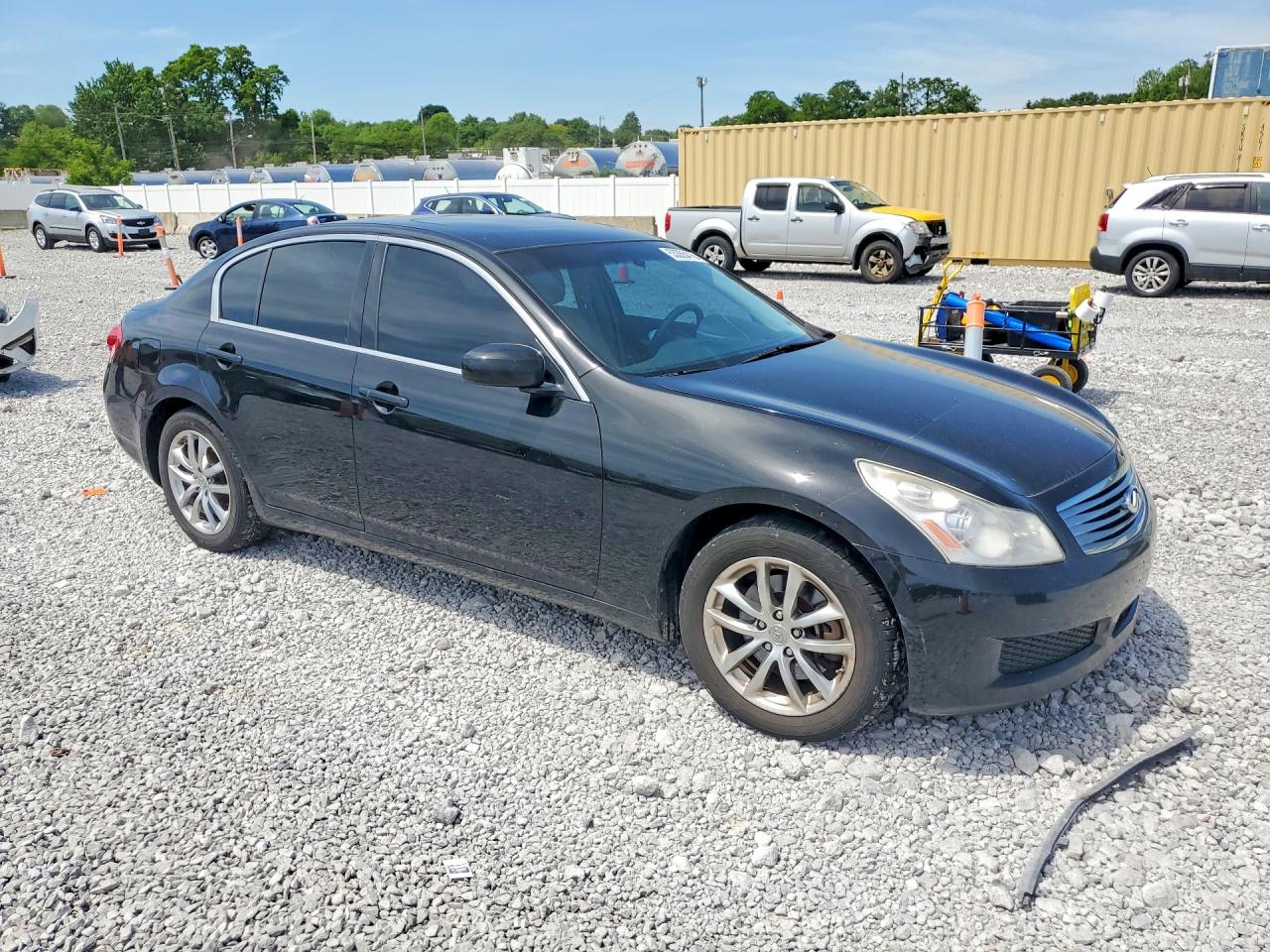 2007 Infiniti G35 X Black vin: JNKBV61F87M811529