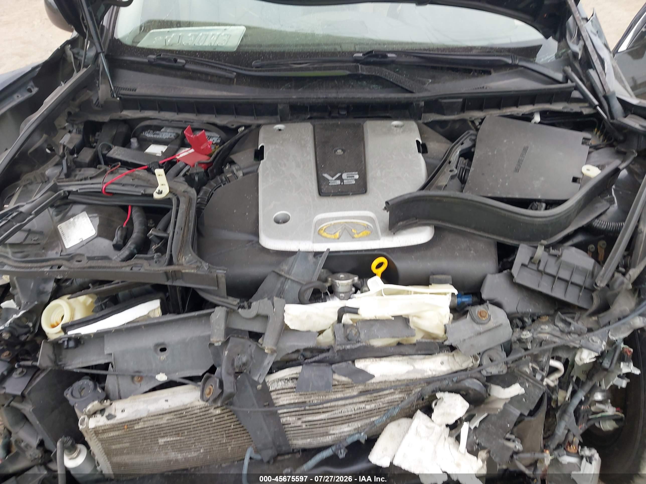 2007 Infiniti G35x   Черный vin: JNKBV61F87M814530