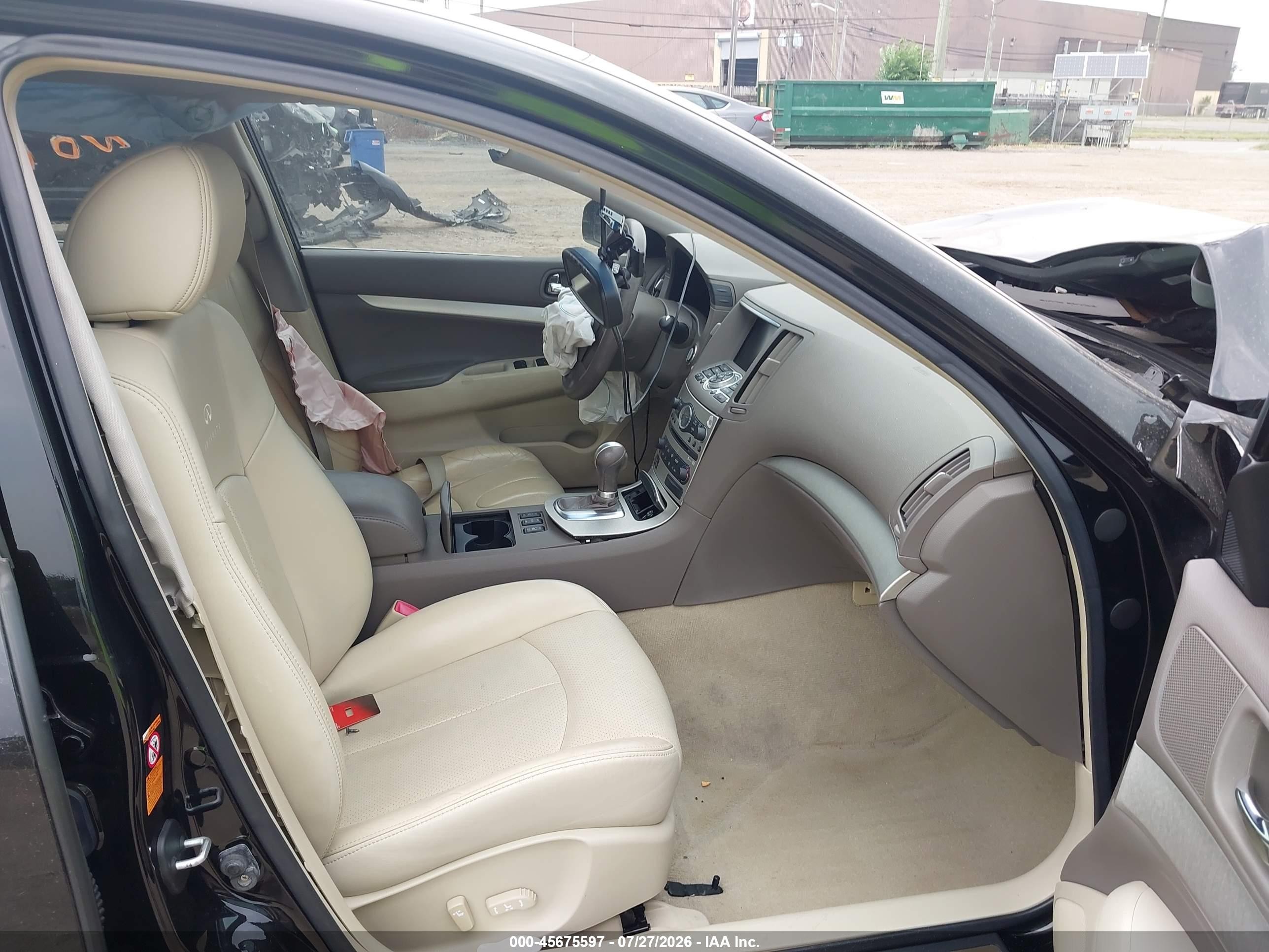 2007 Infiniti G35x   Черный vin: JNKBV61F87M814530