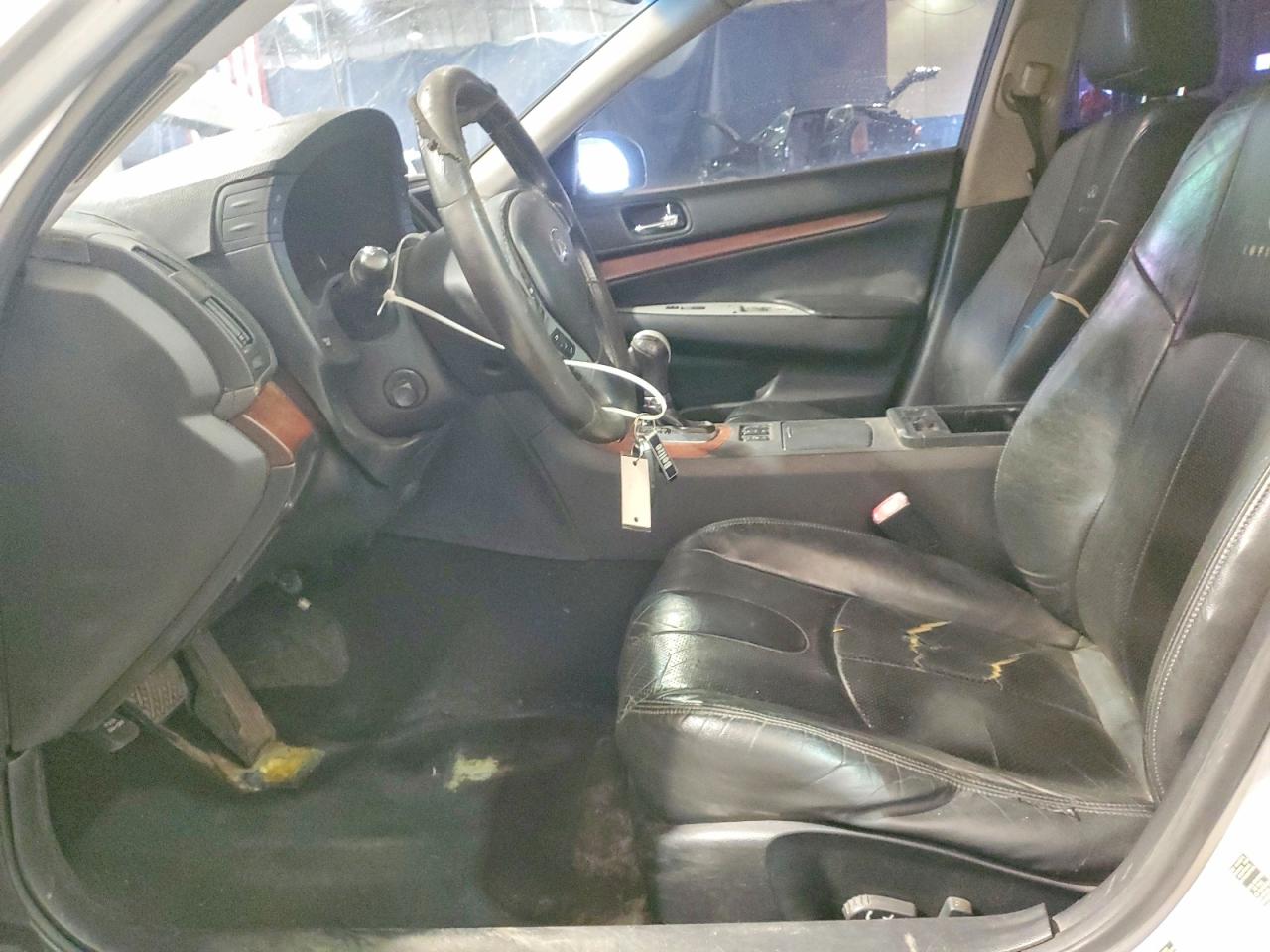 2007 Infiniti G35 X Silver vin: JNKBV61F87M814754