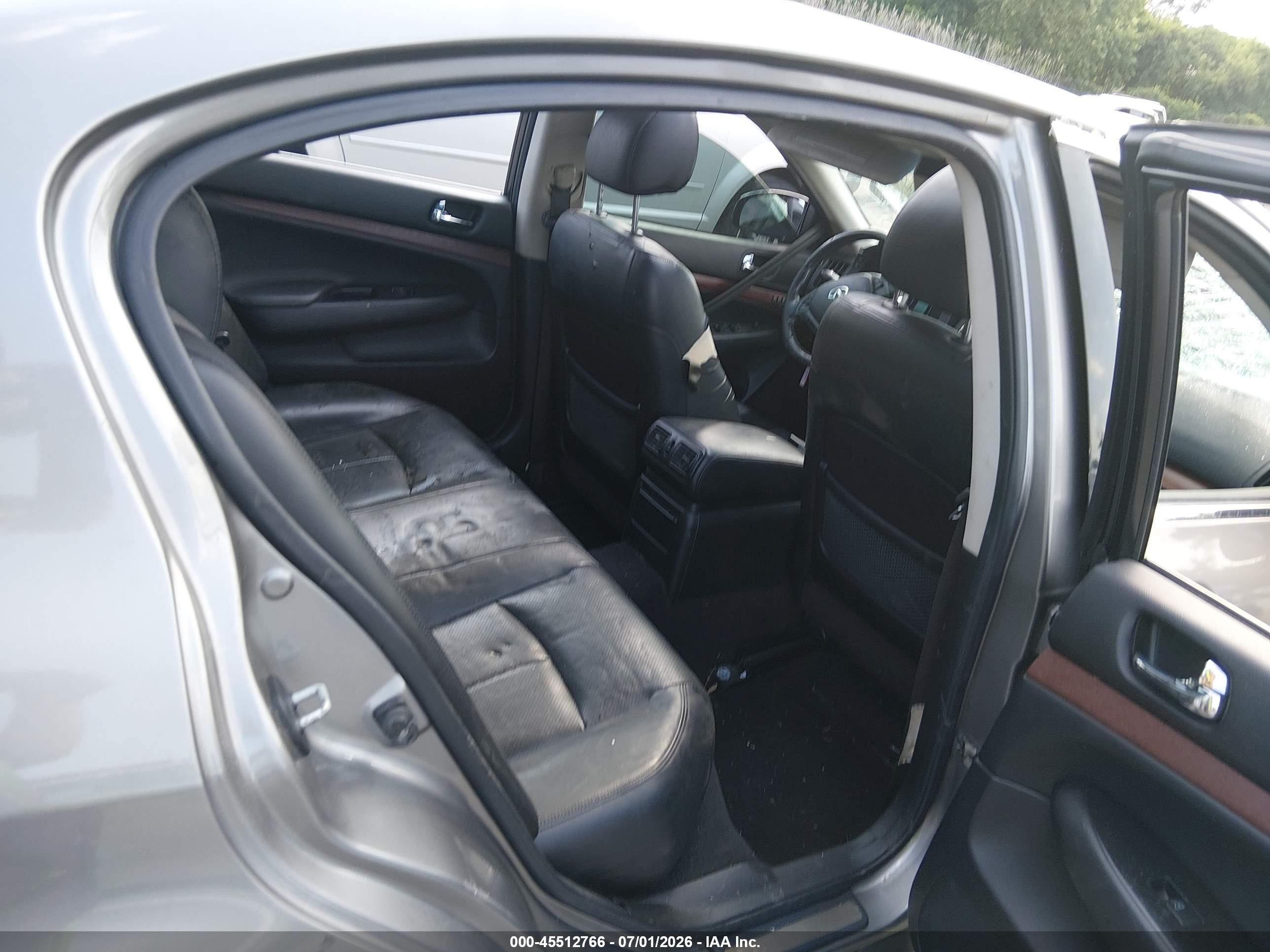 2007 Infiniti G35x   Gray vin: JNKBV61F87M815614