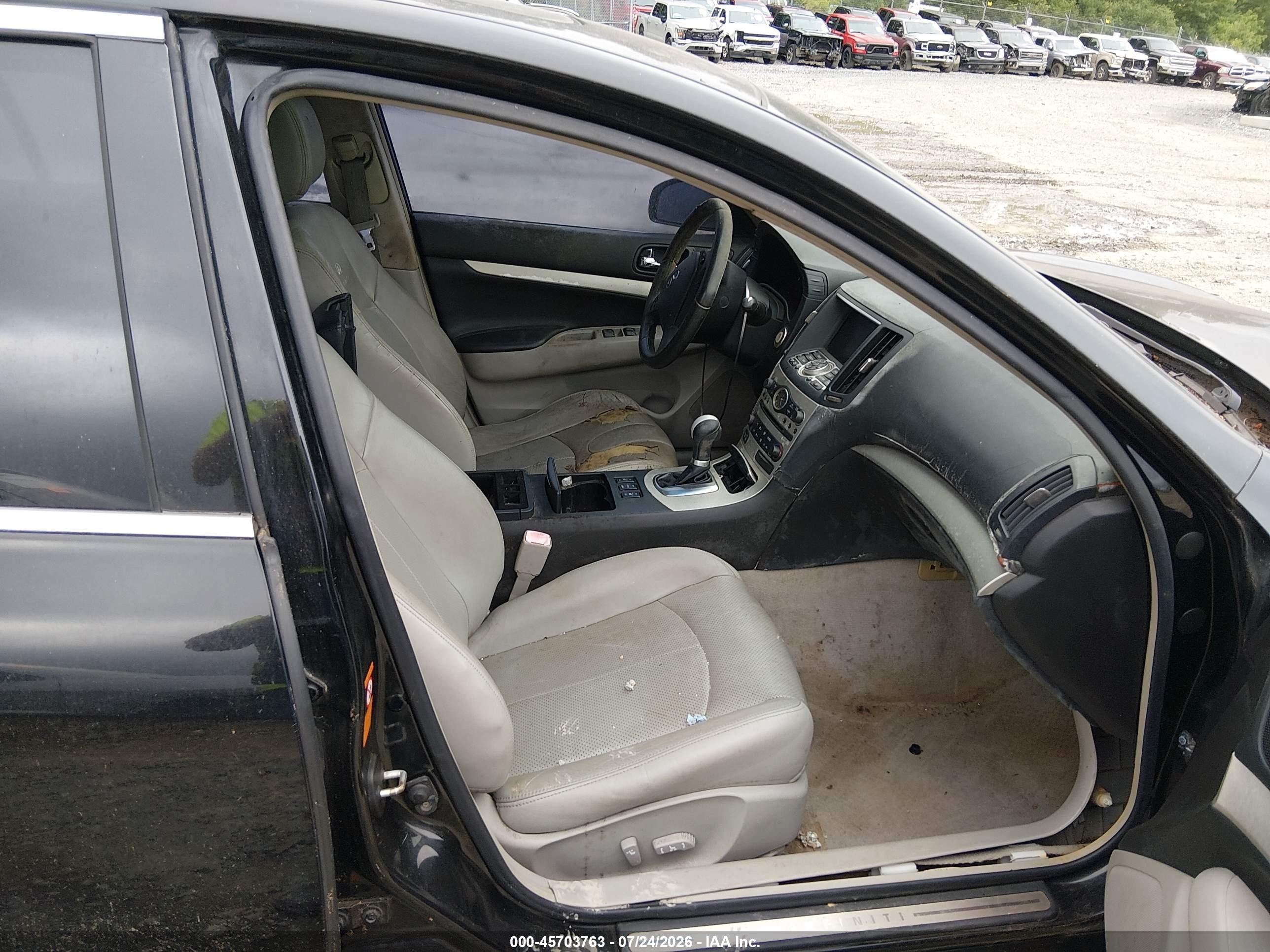 2007 Infiniti G35x   Black vin: JNKBV61F87M824703