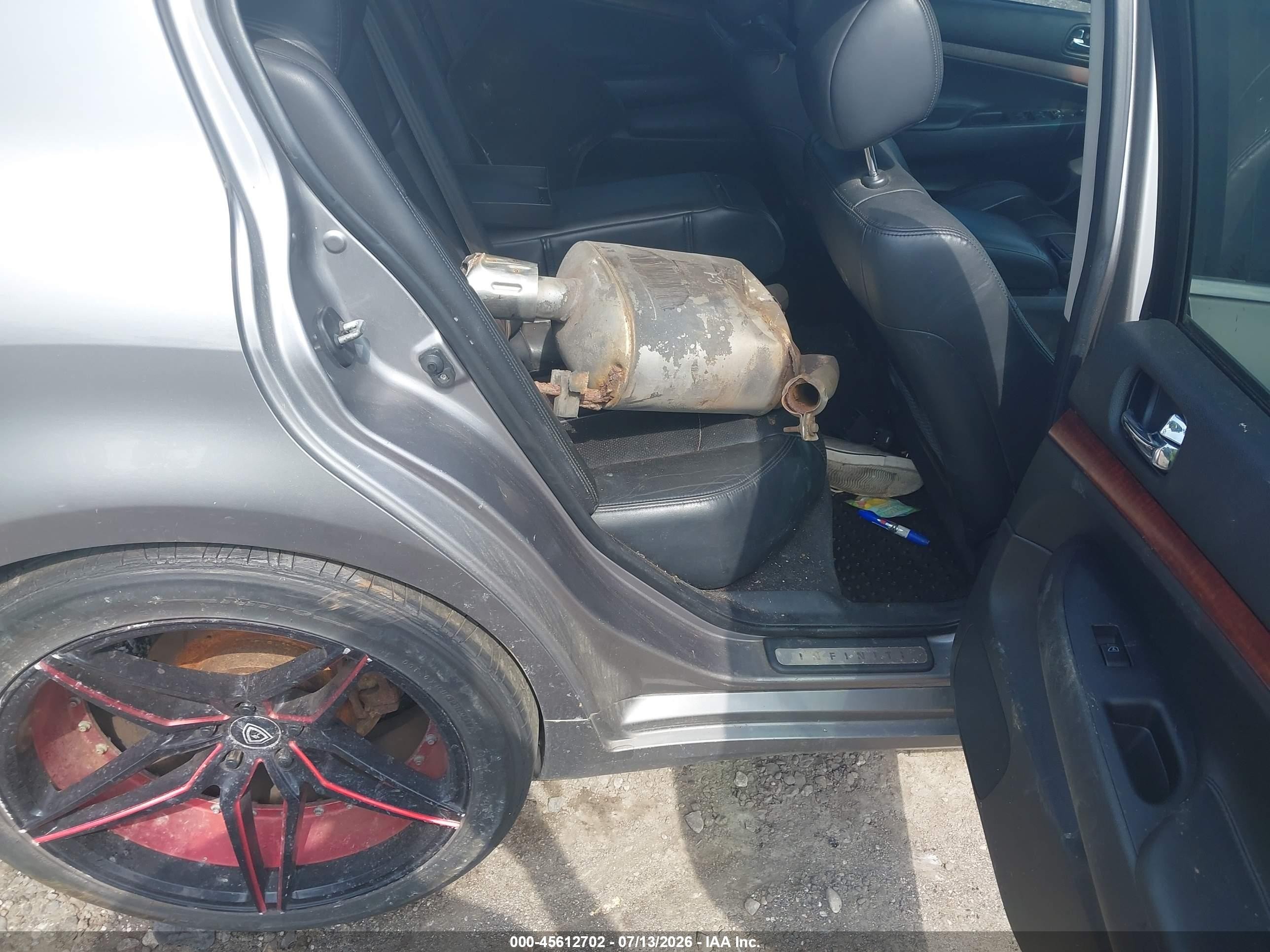 2008 Infiniti G35x   Gray vin: JNKBV61F88M274114