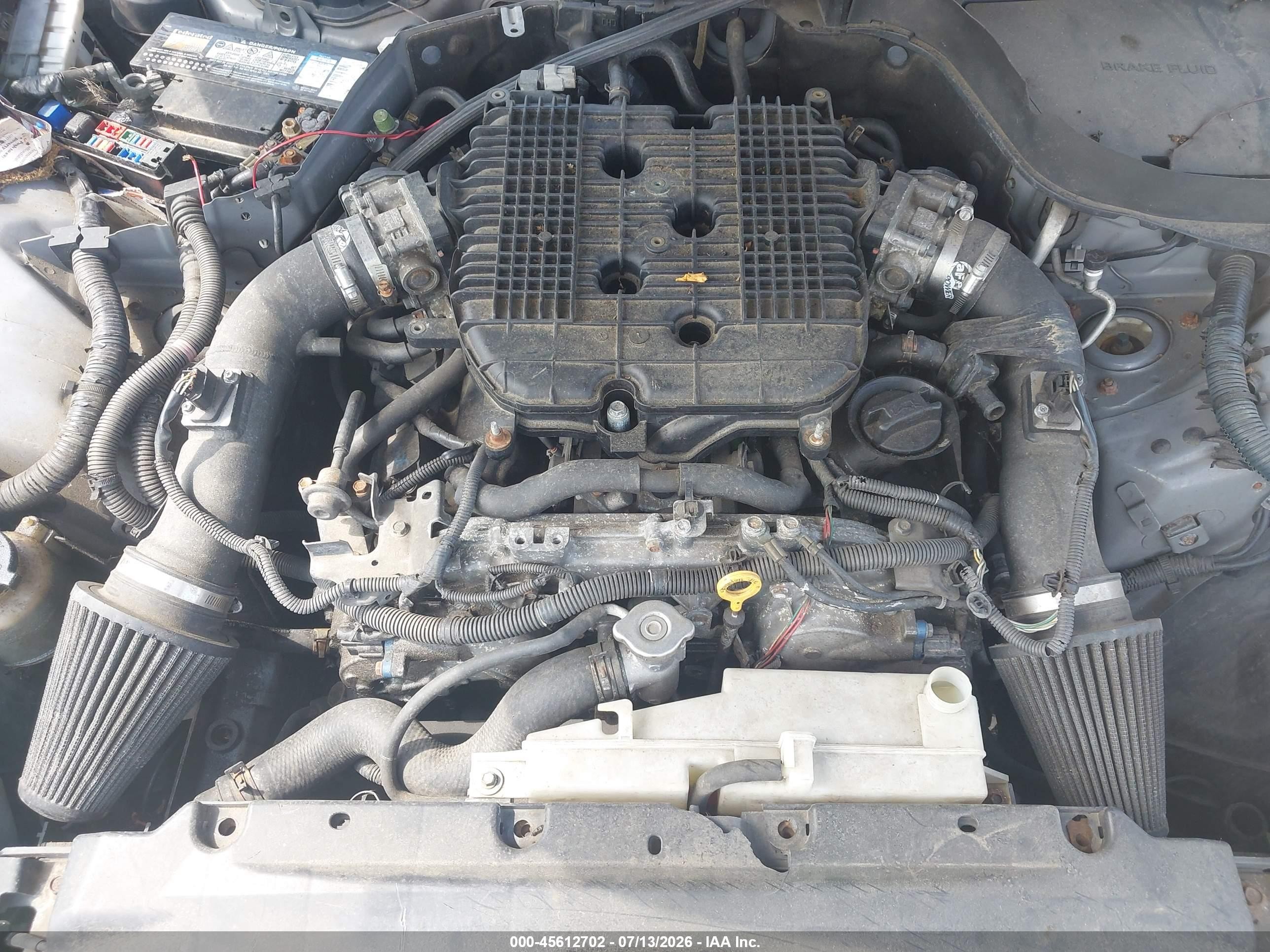 2008 Infiniti G35x   Gray vin: JNKBV61F88M274114