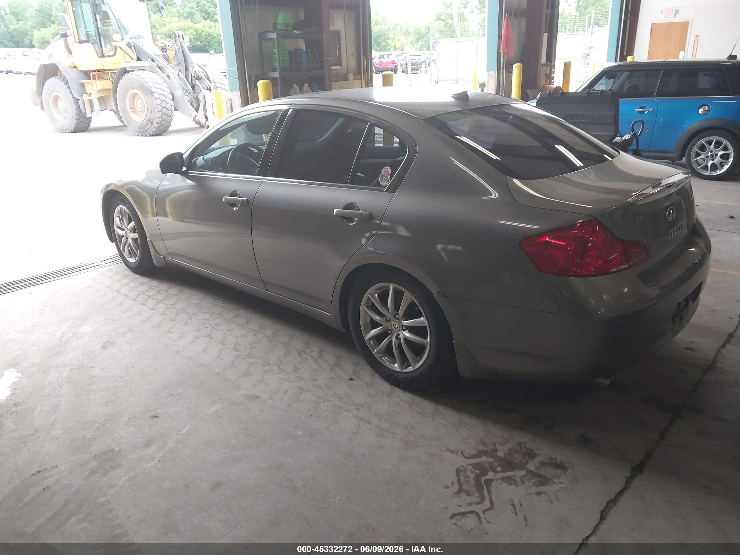 2008 Infiniti G35x   Gray vin: JNKBV61F88M276235