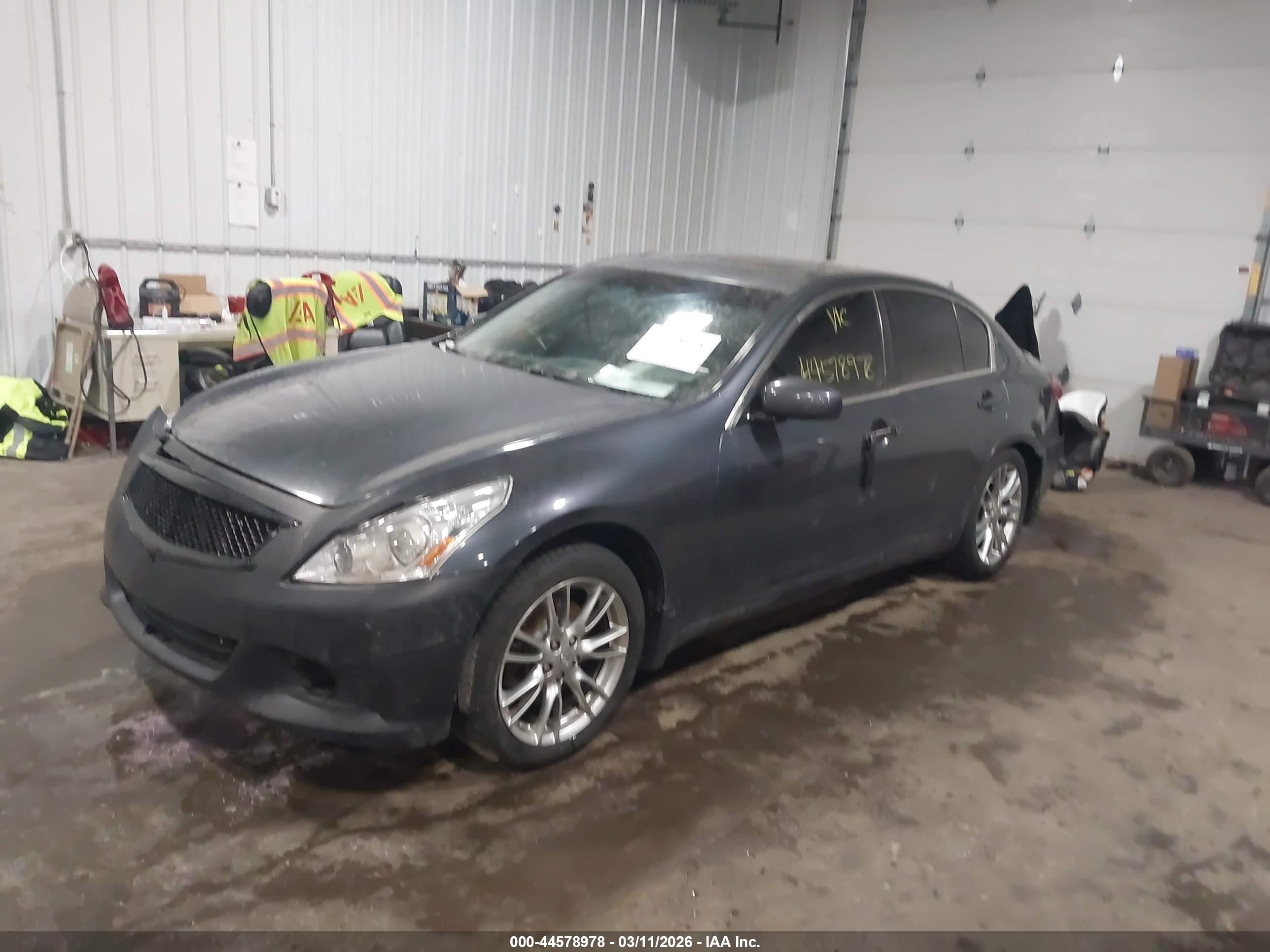 2008 Infiniti G35x   Blue vin: JNKBV61F88M276283