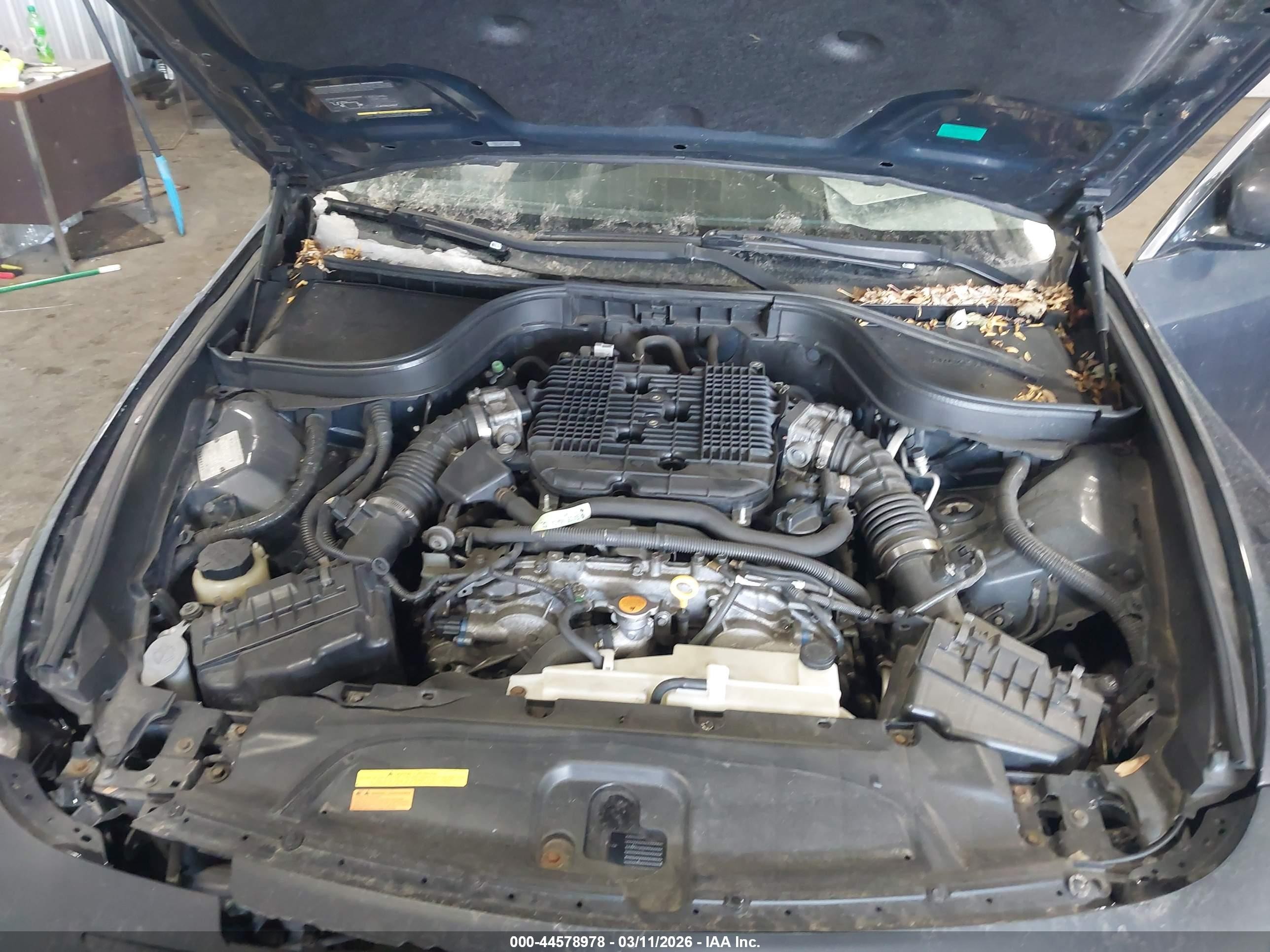 2008 Infiniti G35x   Blue vin: JNKBV61F88M276283