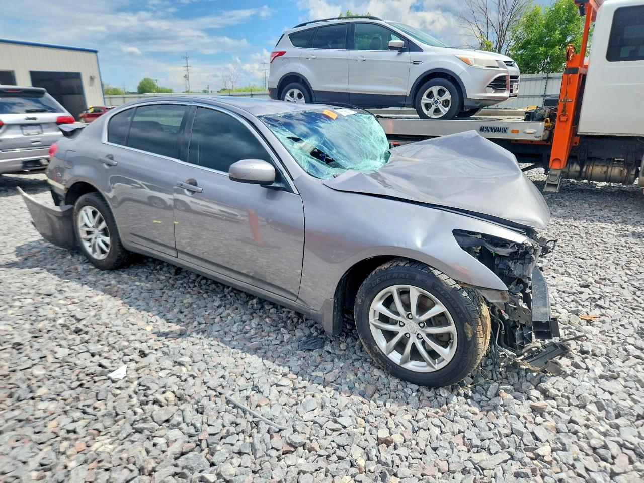 2008 Infiniti G35 X Gray vin: JNKBV61F88M277191