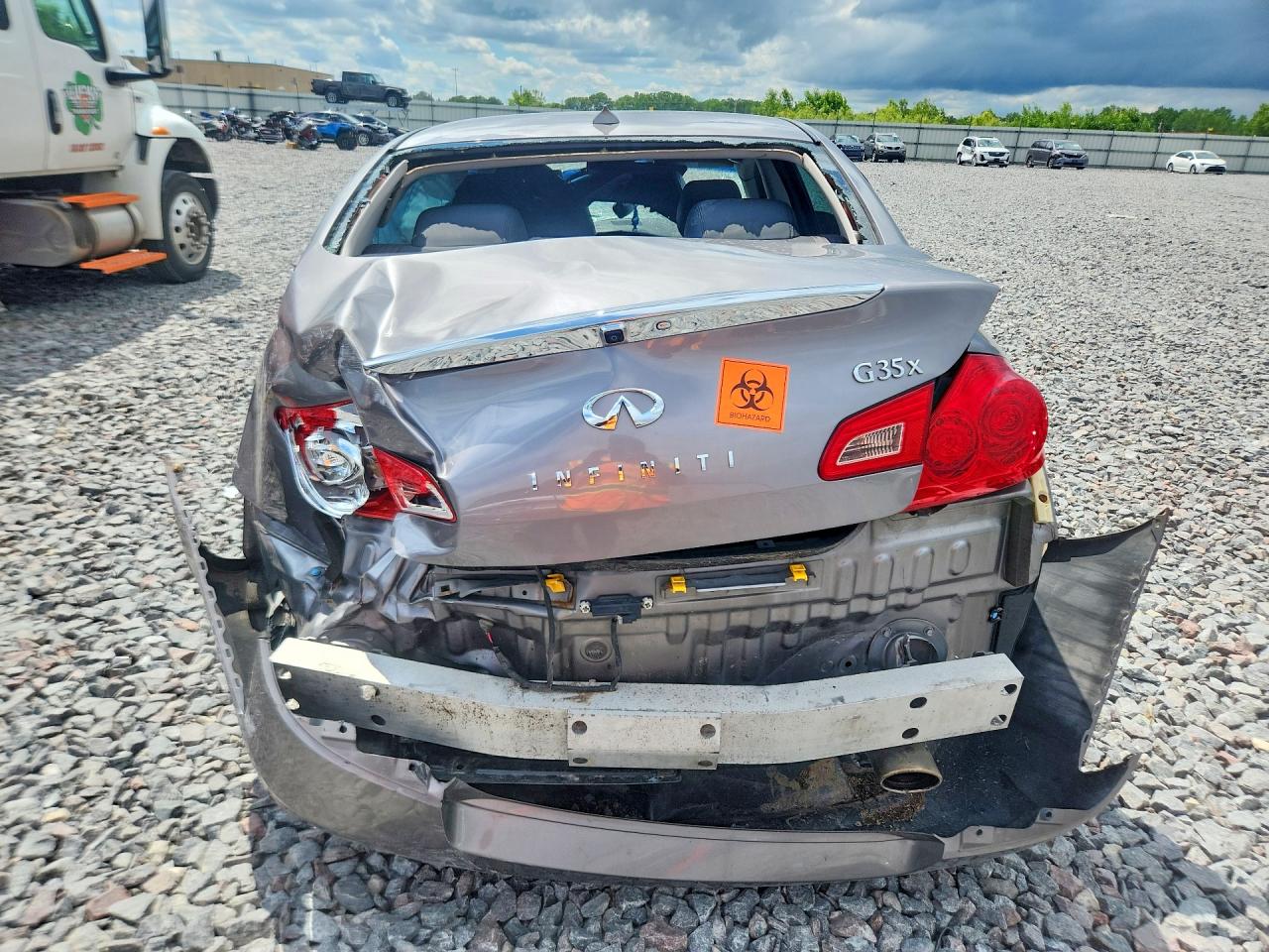2008 Infiniti G35 X Gray vin: JNKBV61F88M277191