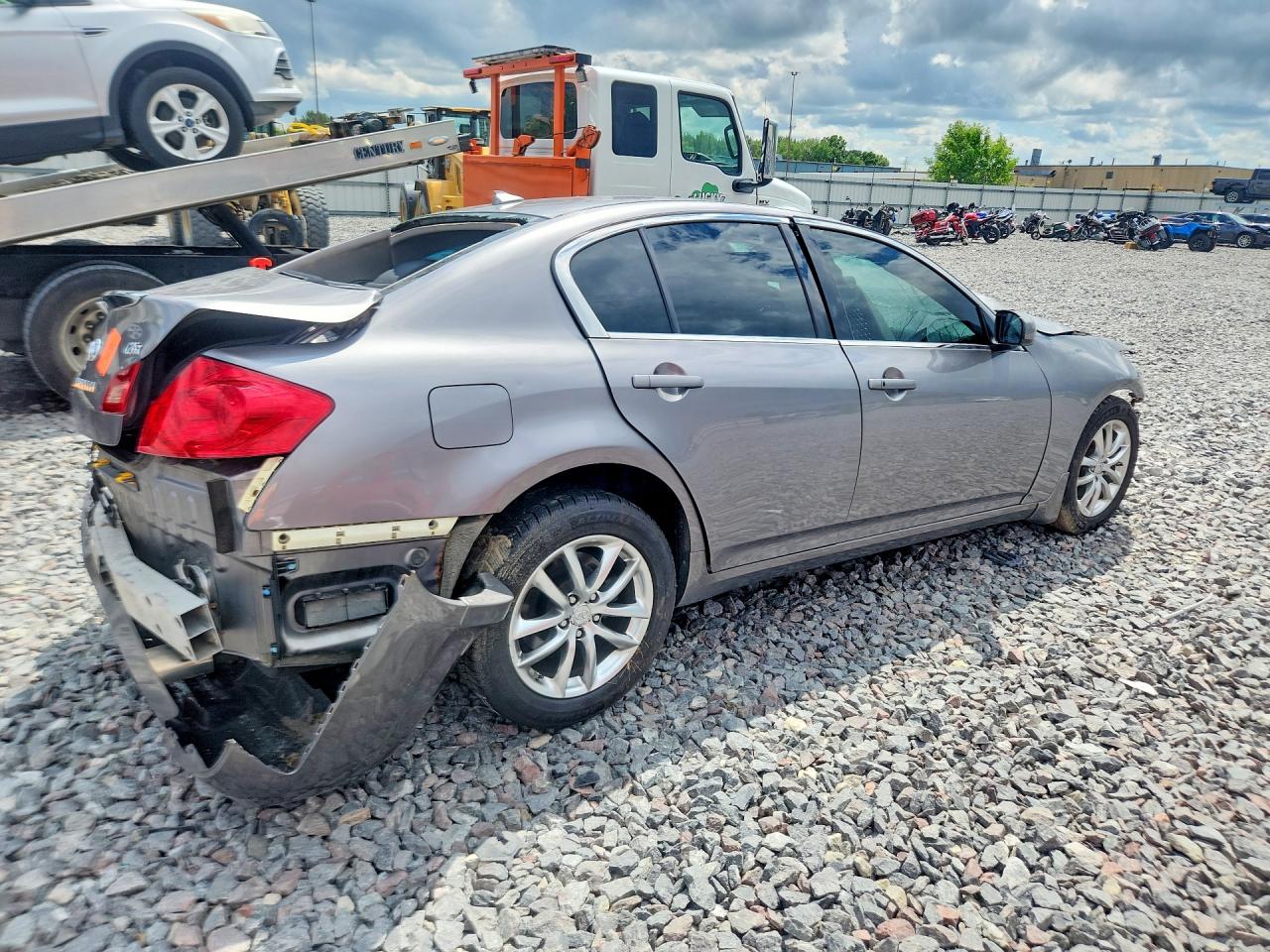2008 Infiniti G35 X Gray vin: JNKBV61F88M277191