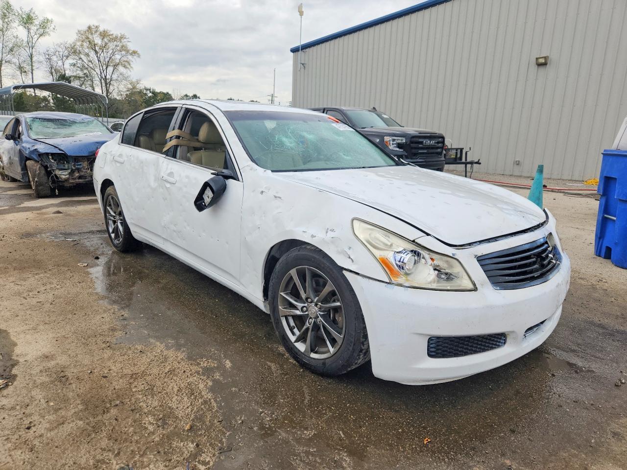 2008 Infiniti G35 X Белый vin: JNKBV61F88M280169