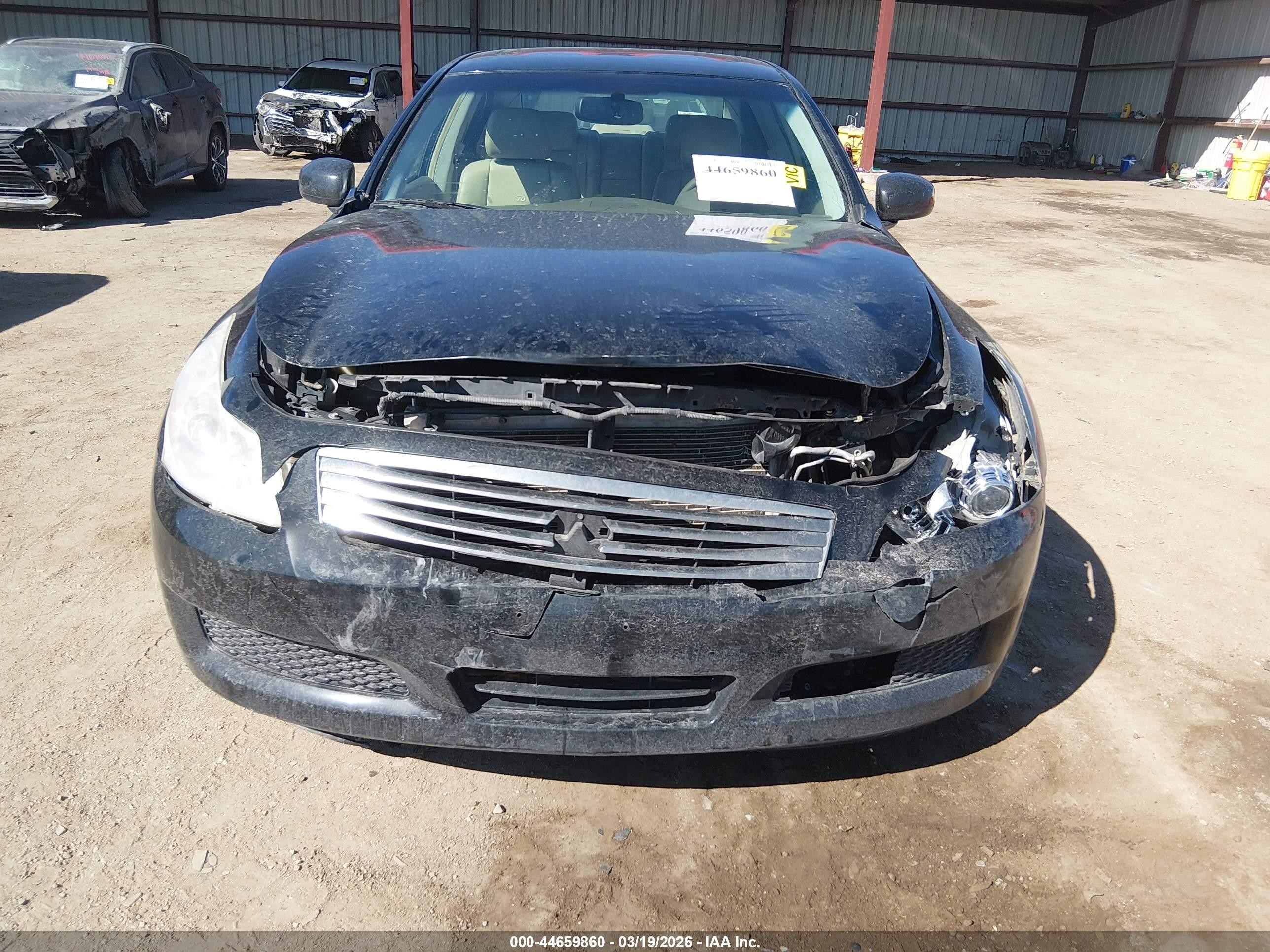 2007 Infiniti G35x   Black vin: JNKBV61F97M809160