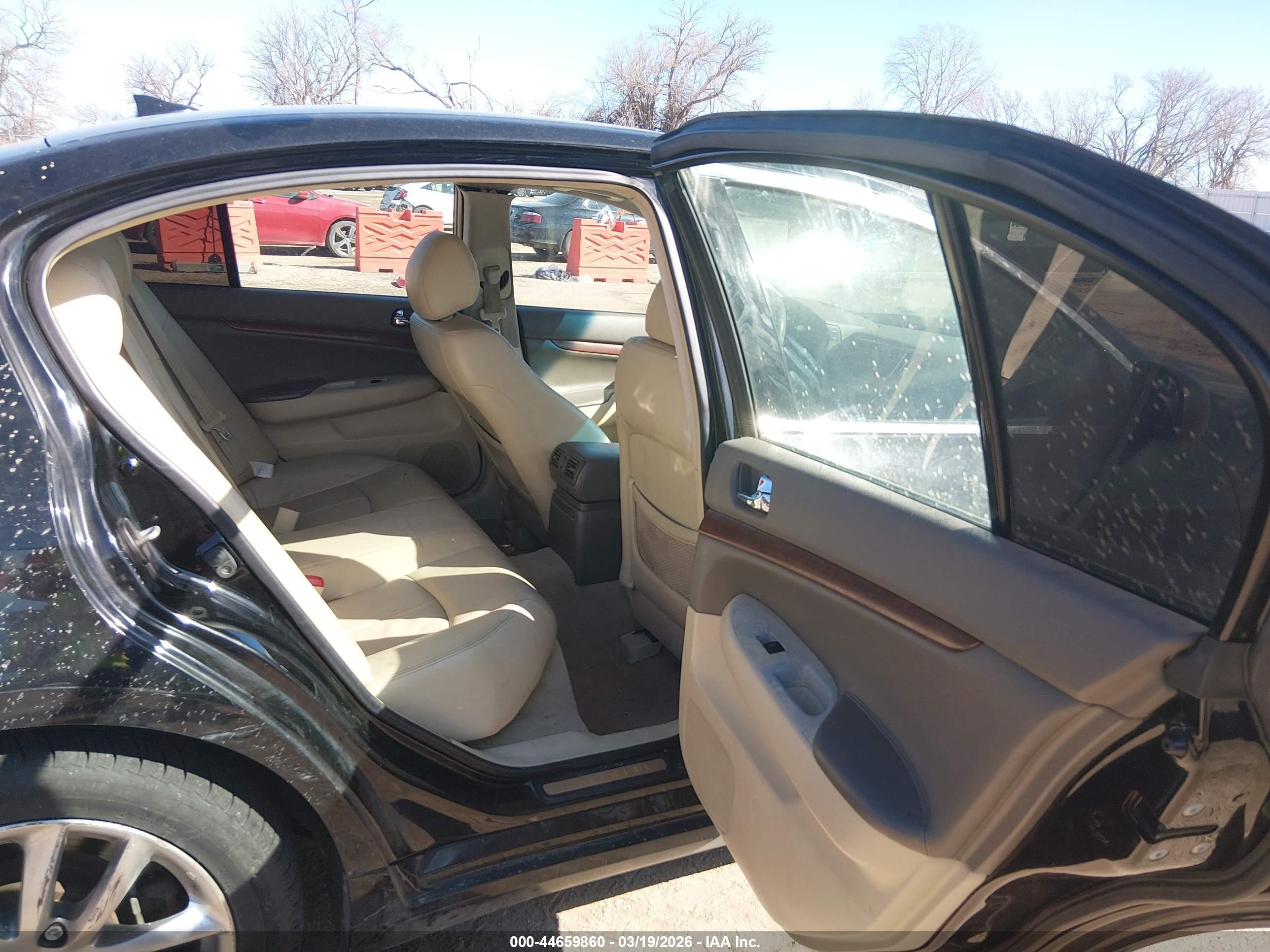 2007 Infiniti G35x   Black vin: JNKBV61F97M809160