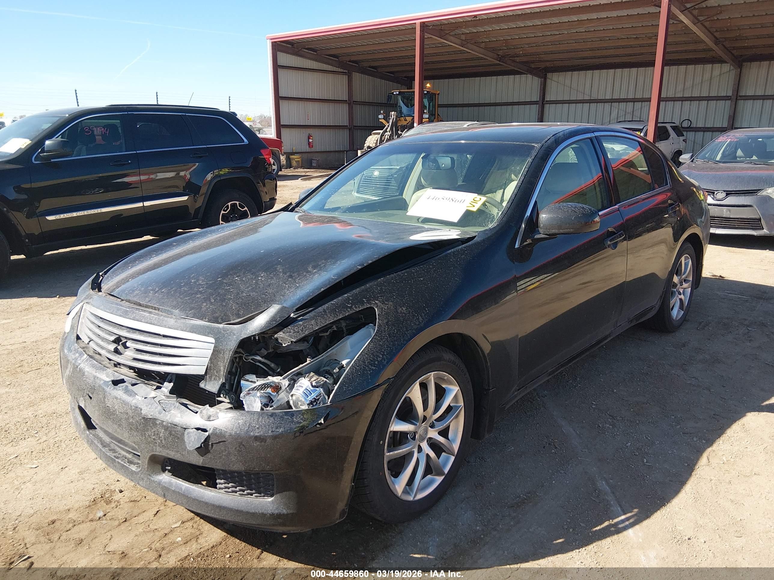 2007 Infiniti G35x   Black vin: JNKBV61F97M809160