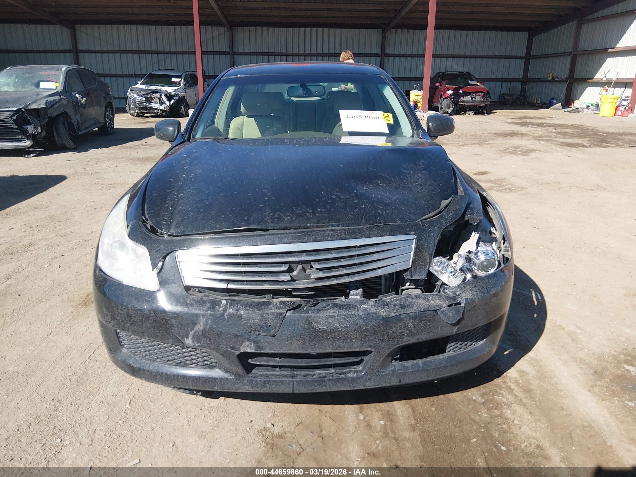 2007 Infiniti G35x   Black vin: JNKBV61F97M809160