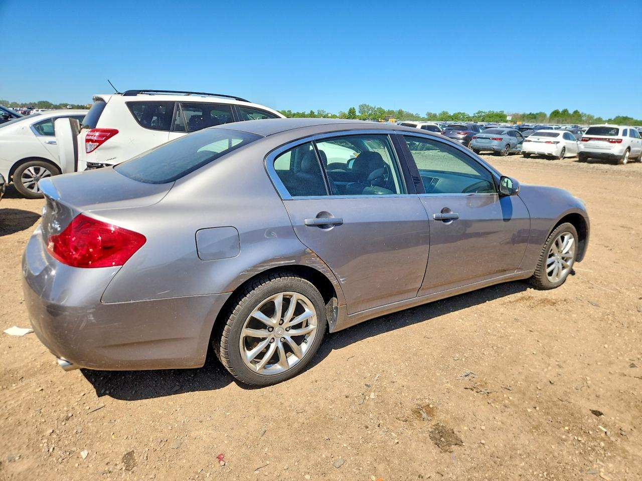 2007 Infiniti G35 Gray vin: JNKBV61F97M811877