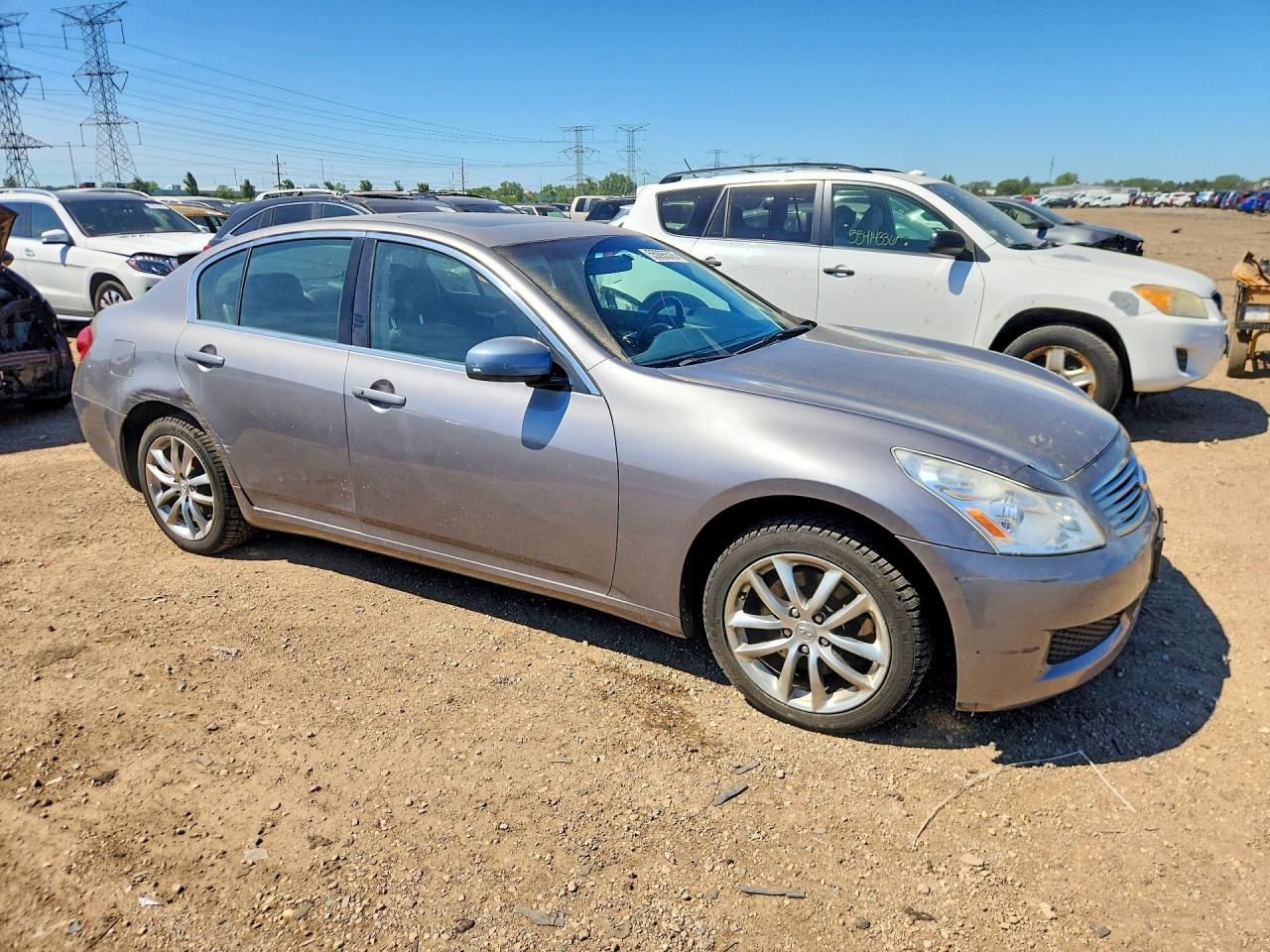 2007 Infiniti G35 Gray vin: JNKBV61F97M811877