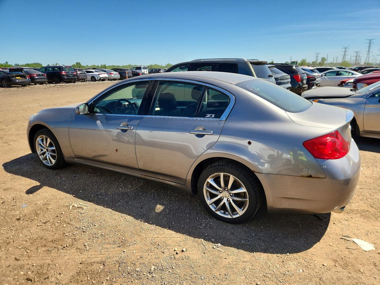 2007 Infiniti G35 Gray vin: JNKBV61F97M811877