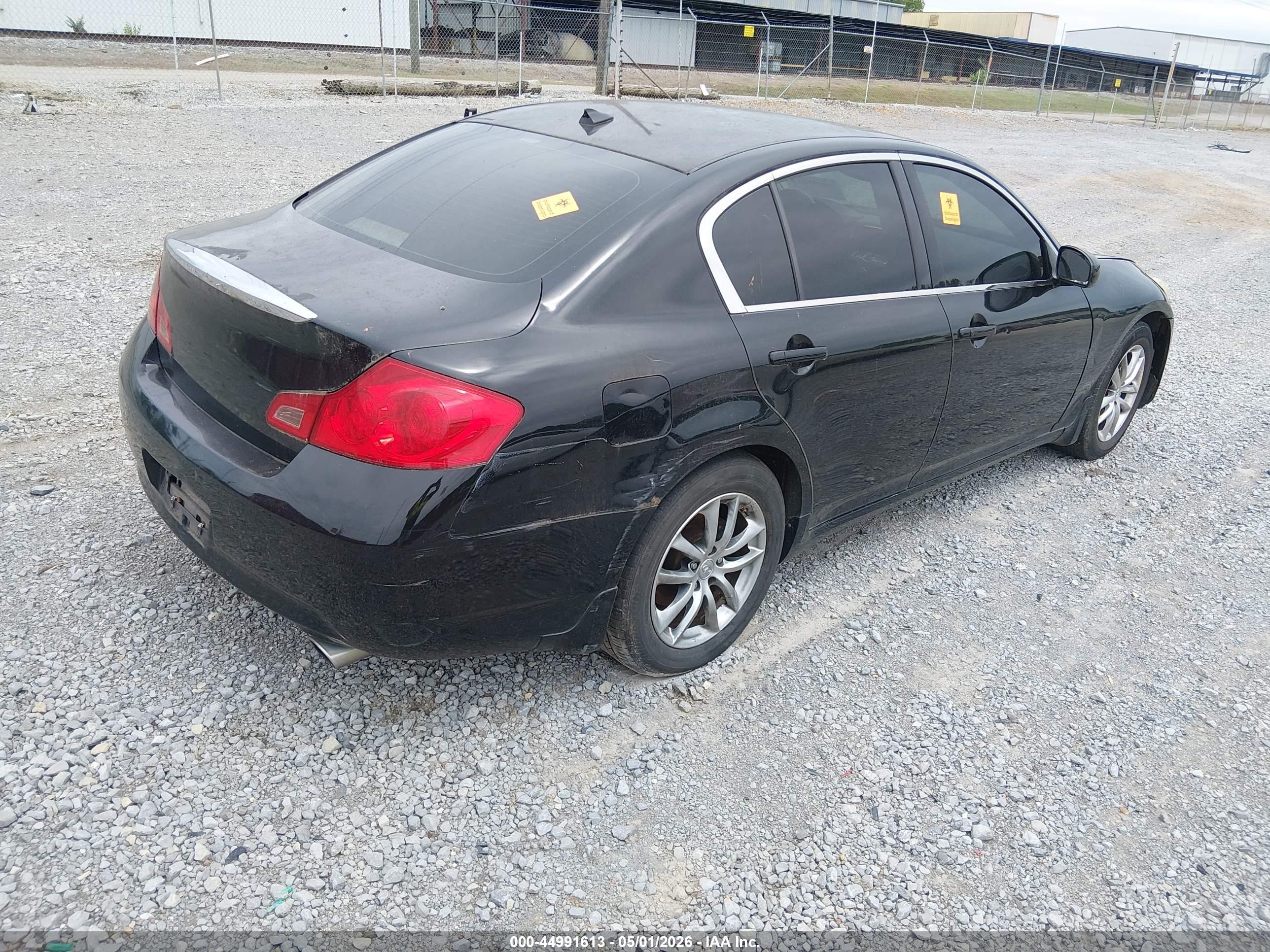 2007 Infiniti G35x   Black vin: JNKBV61F97M812057
