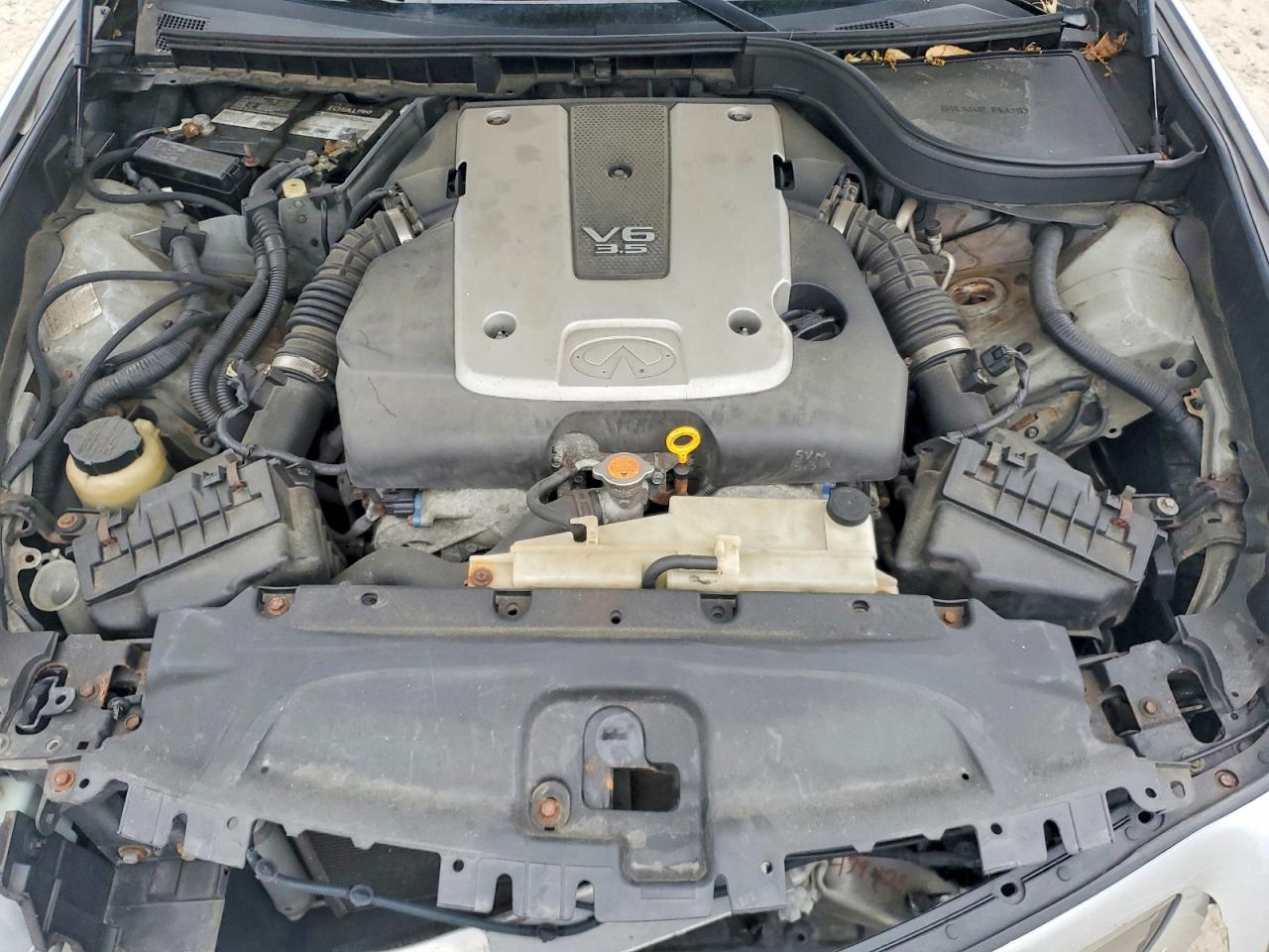 2007 Infiniti G35 X Silver vin: JNKBV61F97M812723