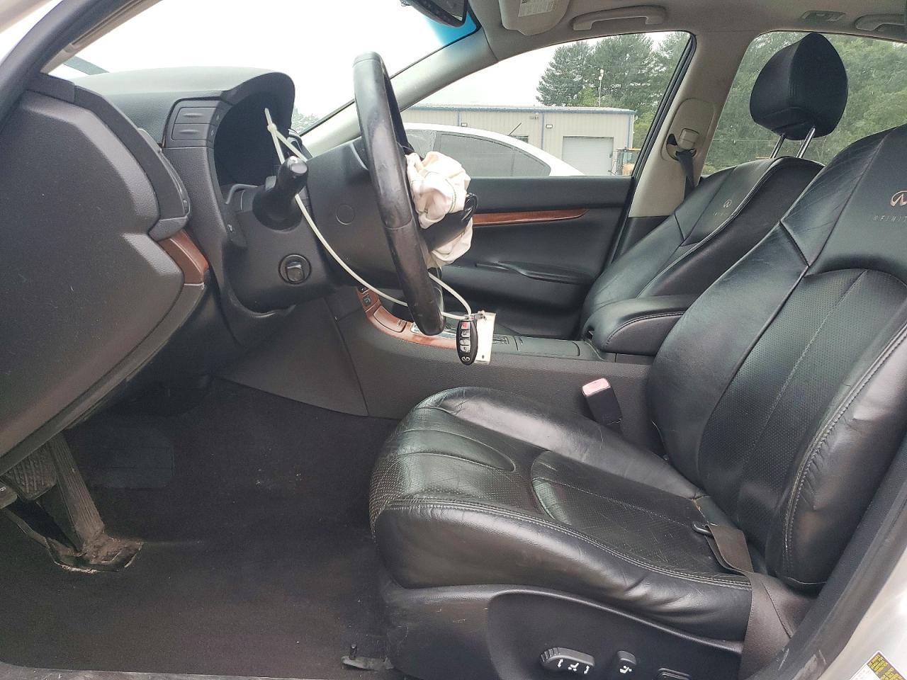 2007 Infiniti G35 X Silver vin: JNKBV61F97M812723