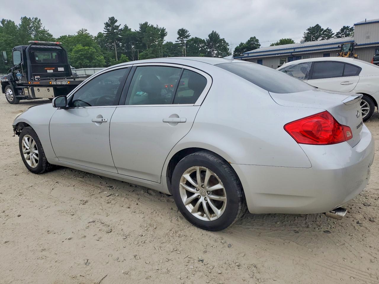 2007 Infiniti G35 X Silver vin: JNKBV61F97M812723