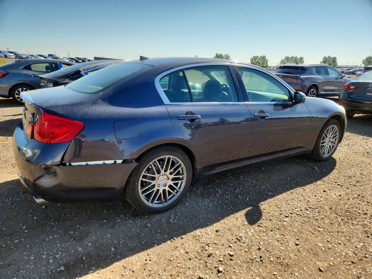 2007 Infiniti G35 X Gray vin: JNKBV61F97M820336