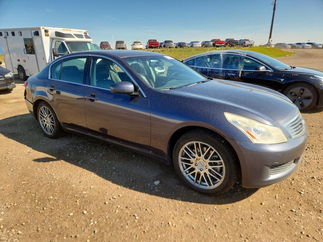 2007 Infiniti G35 X Gray vin: JNKBV61F97M820336