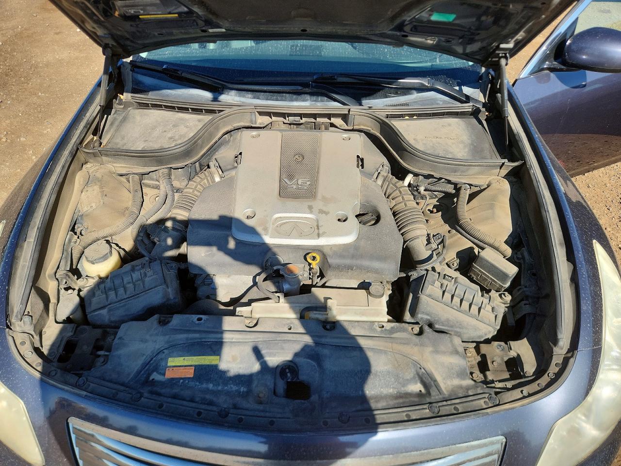 2007 Infiniti G35 X Gray vin: JNKBV61F97M820336