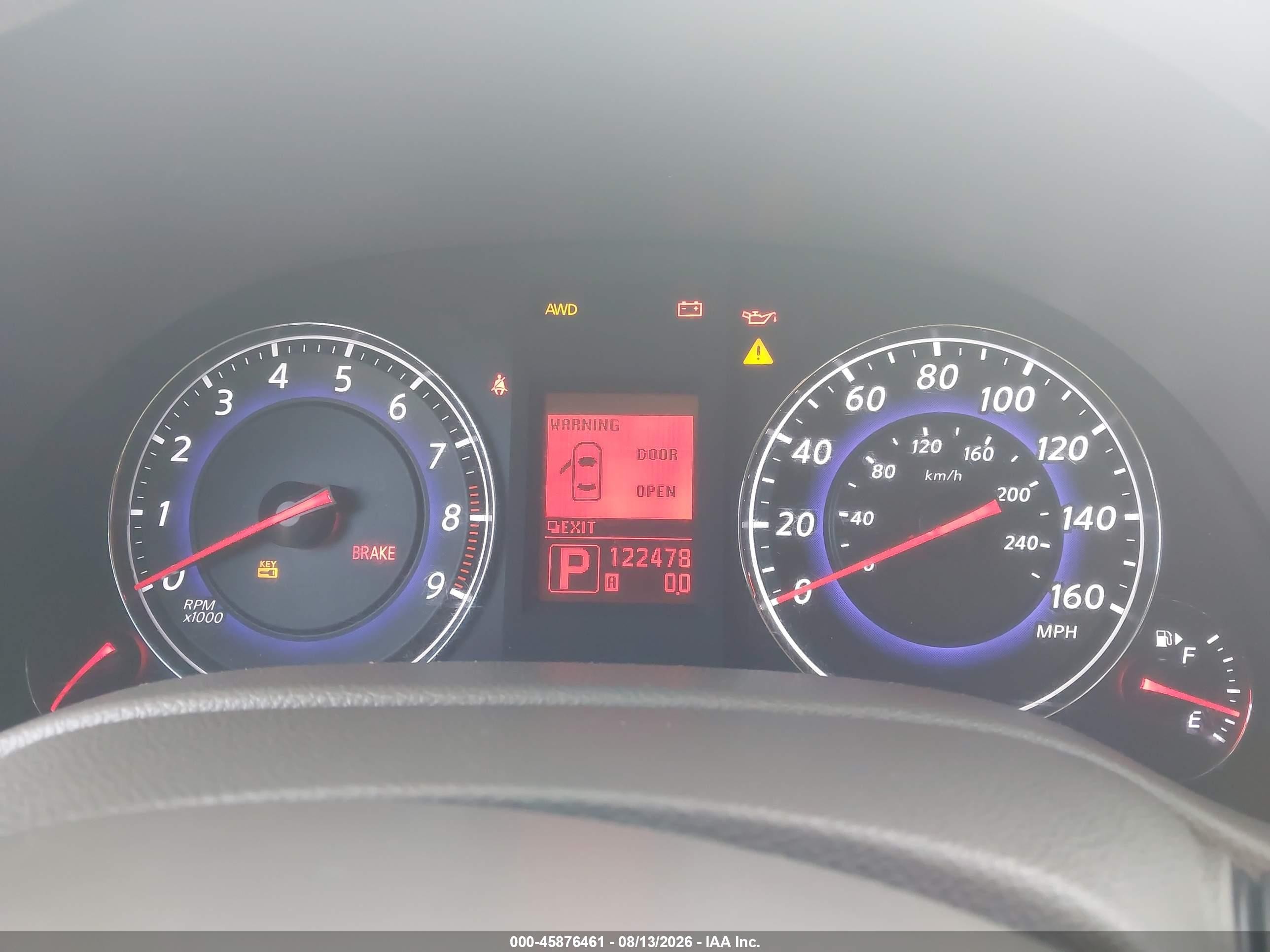 2008 Infiniti G35x   White vin: JNKBV61F98M252302