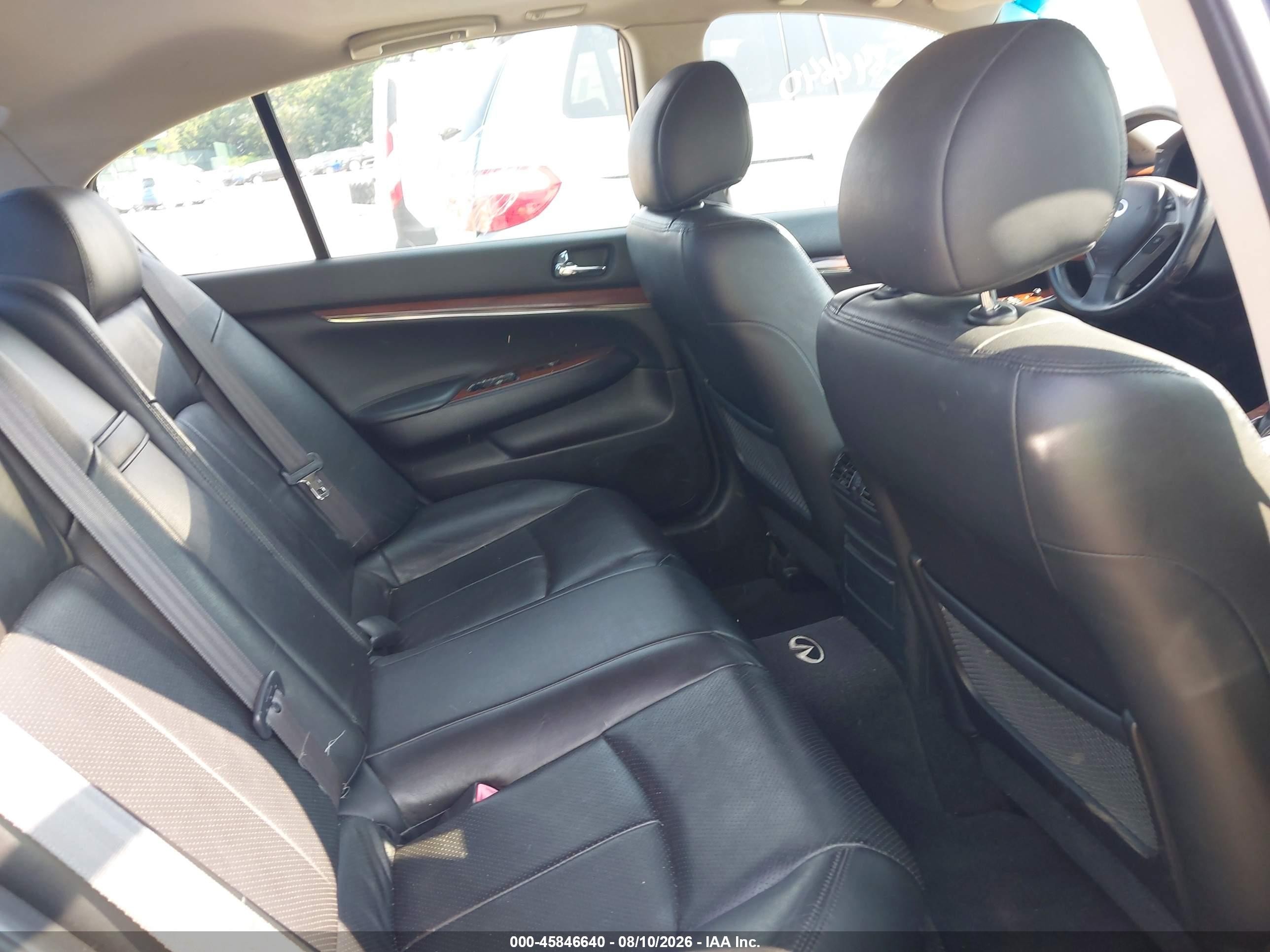 2008 Infiniti G35x Черный vin: JNKBV61F98M262893