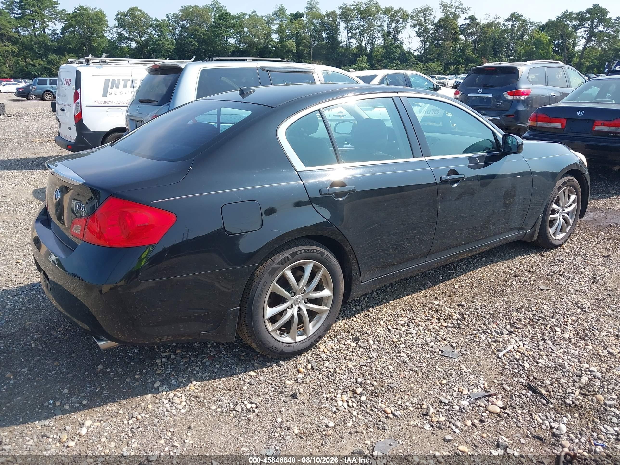 2008 Infiniti G35x Черный vin: JNKBV61F98M262893