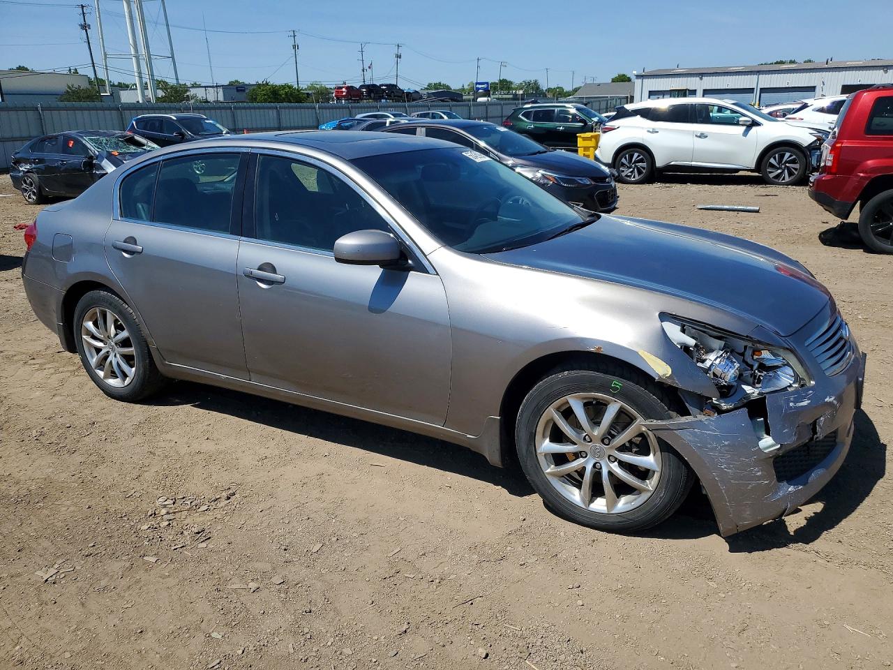 2008 Infiniti G35 X Charcoal vin: JNKBV61F98M263770