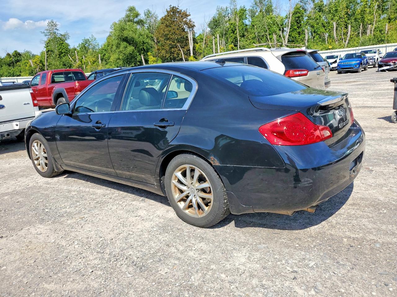 2008 Infiniti G35 X Black vin: JNKBV61F98M266183