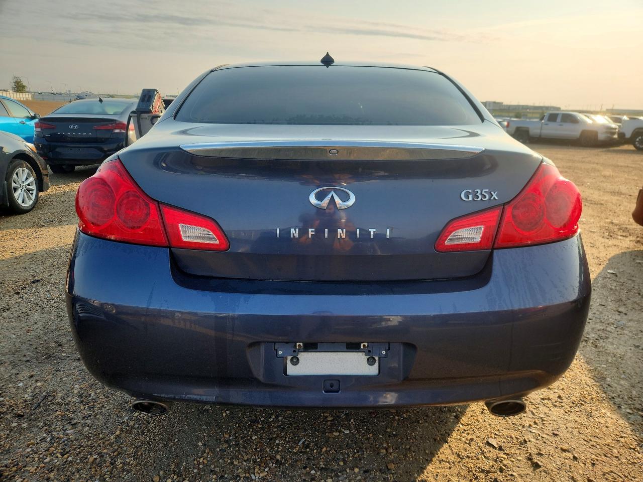 2008 Infiniti G35 X Blue vin: JNKBV61F98M266877