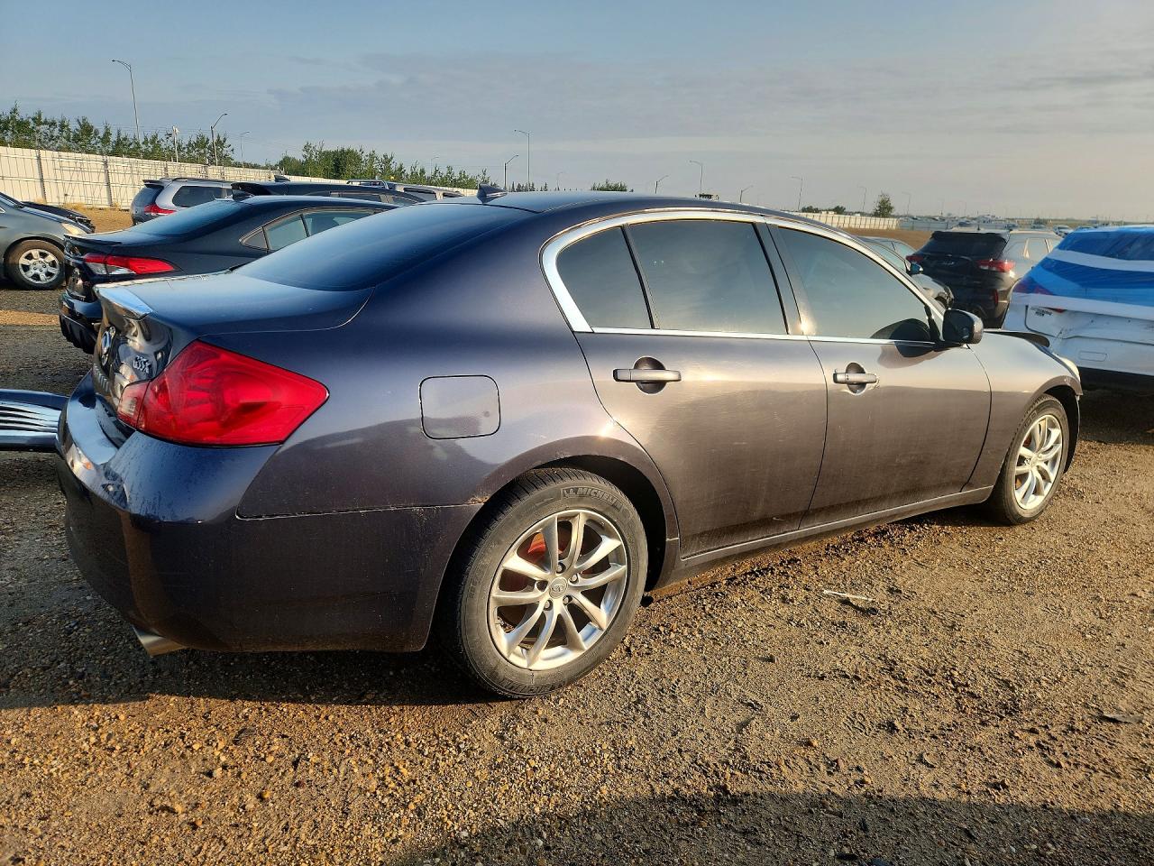 2008 Infiniti G35 X Blue vin: JNKBV61F98M266877