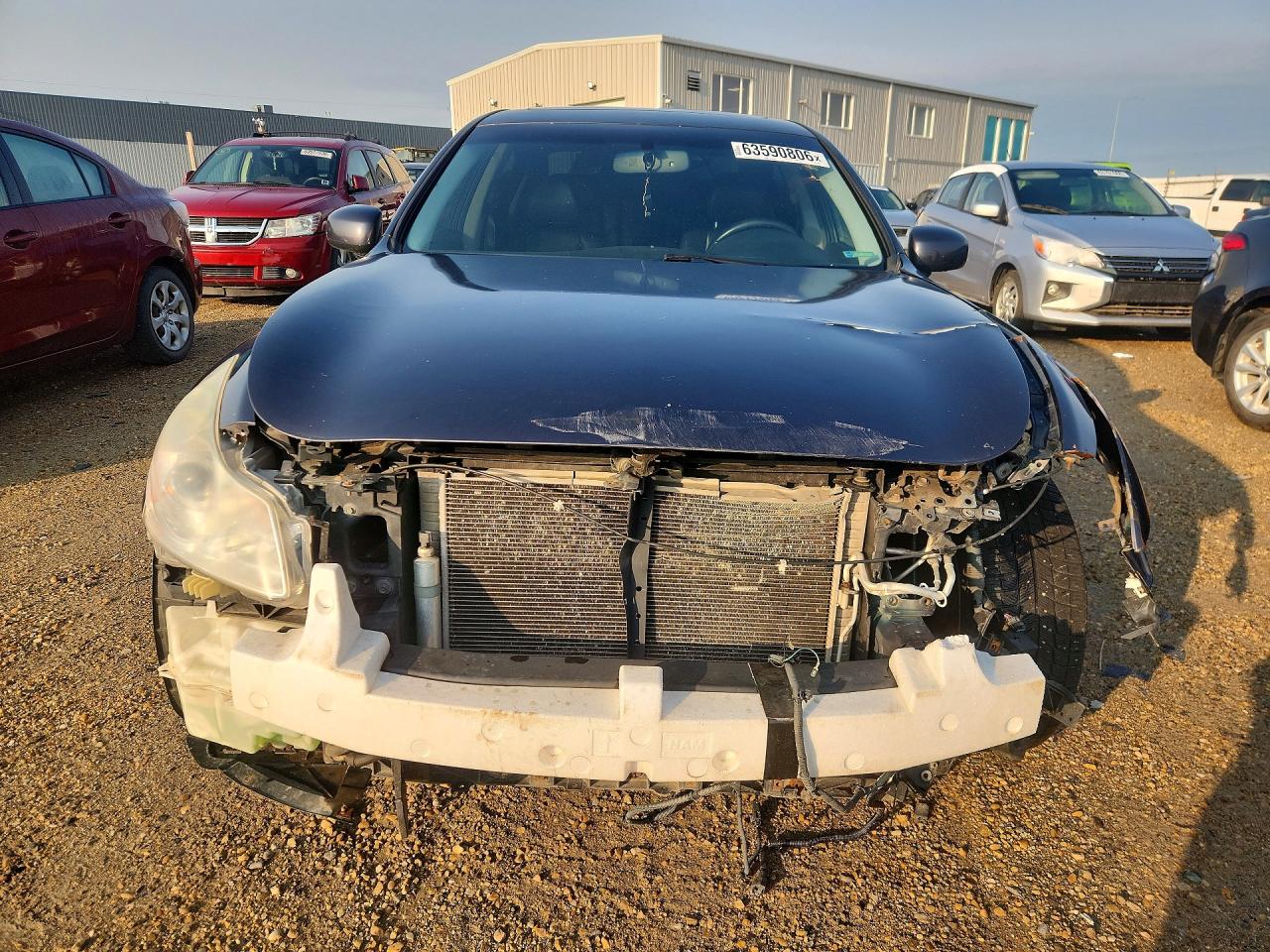 2008 Infiniti G35 X Blue vin: JNKBV61F98M266877
