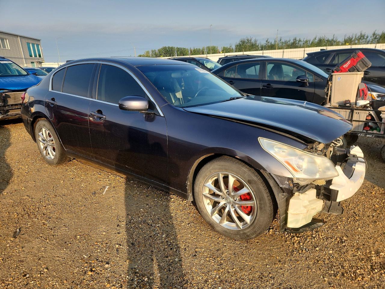 2008 Infiniti G35 X Blue vin: JNKBV61F98M266877