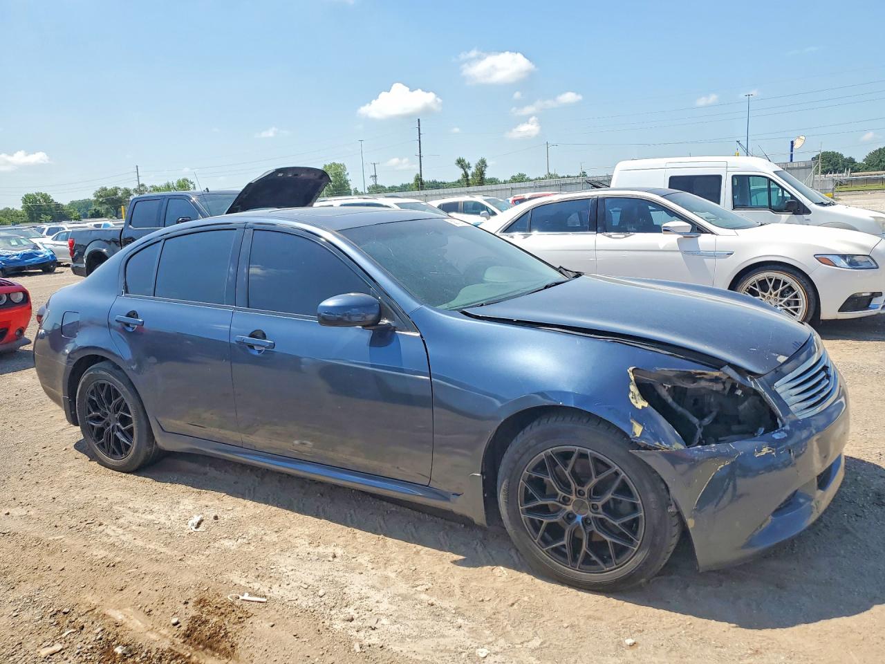 2008 Infiniti G35 X Charcoal vin: JNKBV61F98M266927
