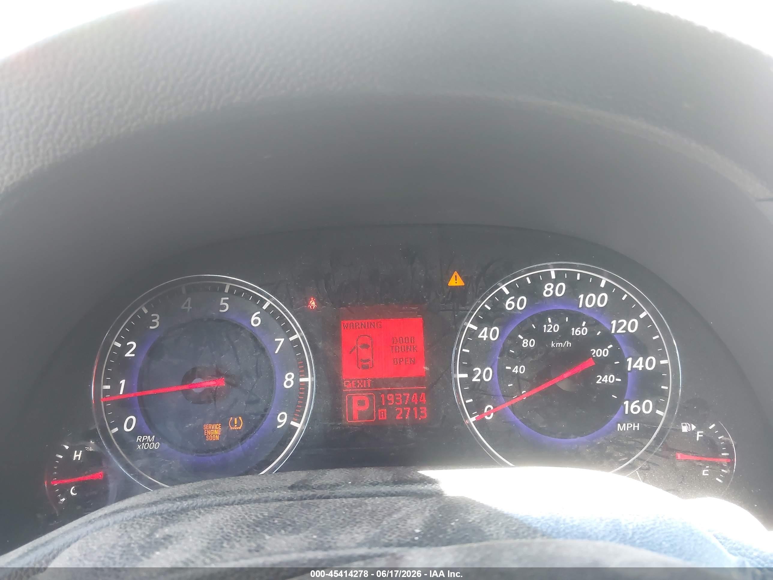 2008 Infiniti G35x   Серый vin: JNKBV61F98M272971