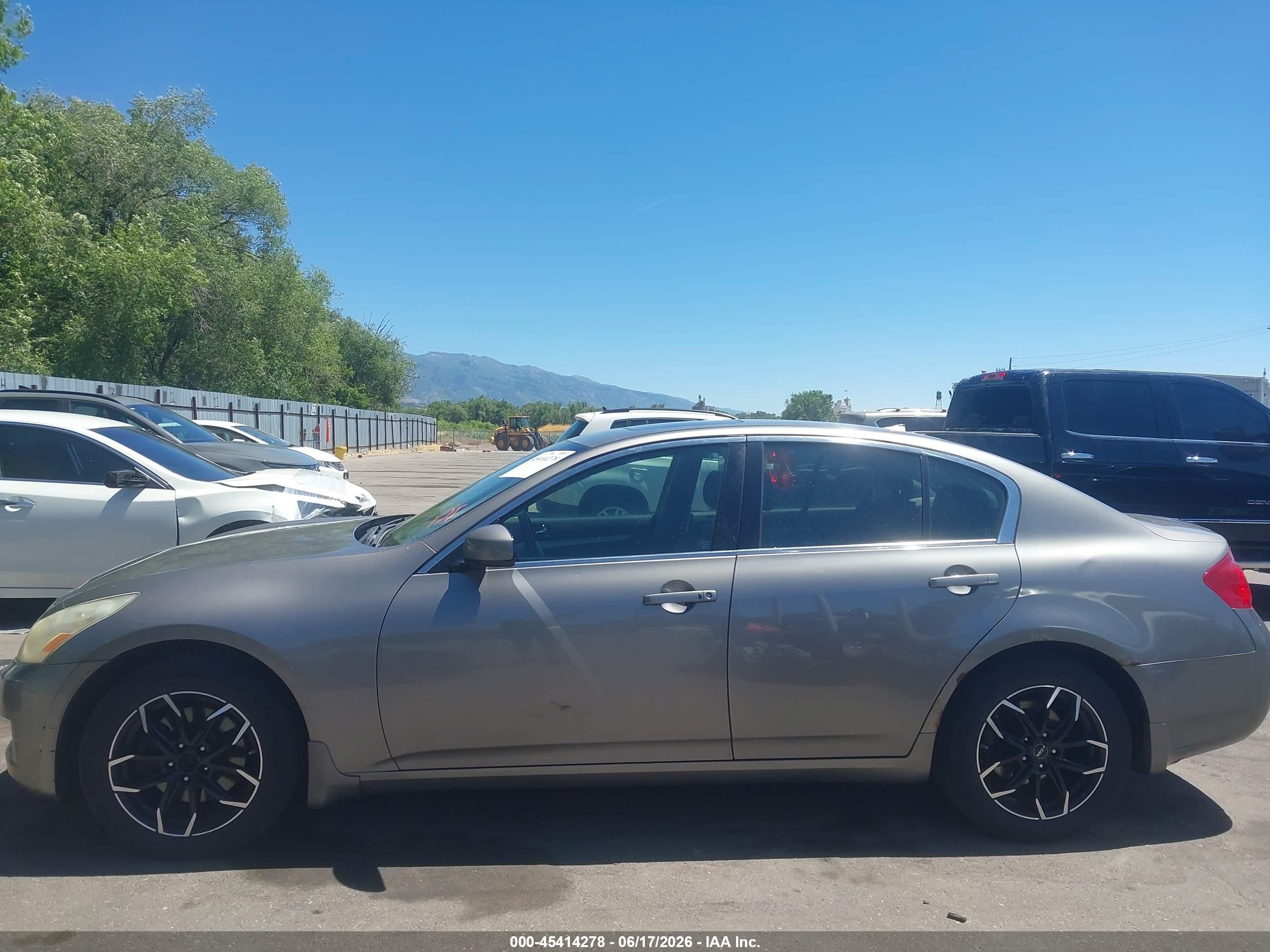 2008 Infiniti G35x   Серый vin: JNKBV61F98M272971