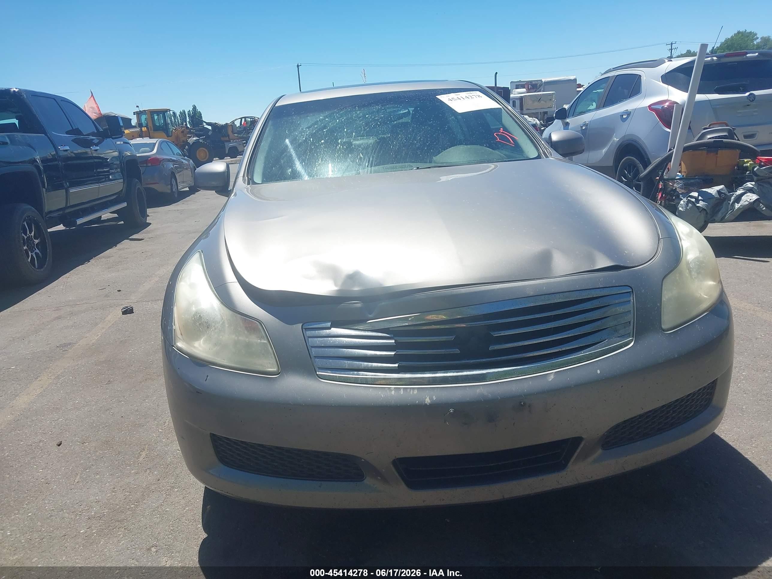 2008 Infiniti G35x   Серый vin: JNKBV61F98M272971