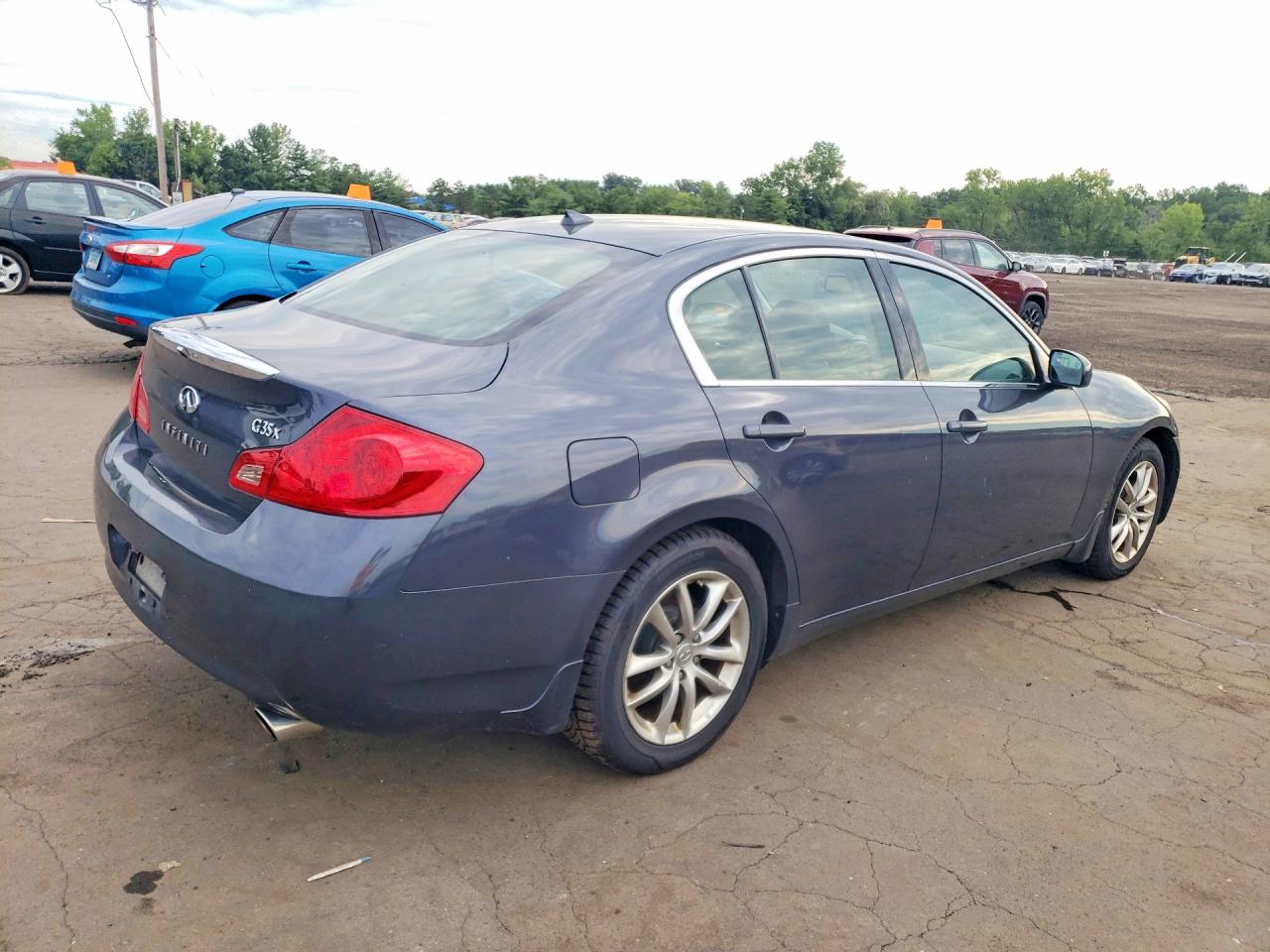 2008 Infiniti G35 X Charcoal vin: JNKBV61F98M273778