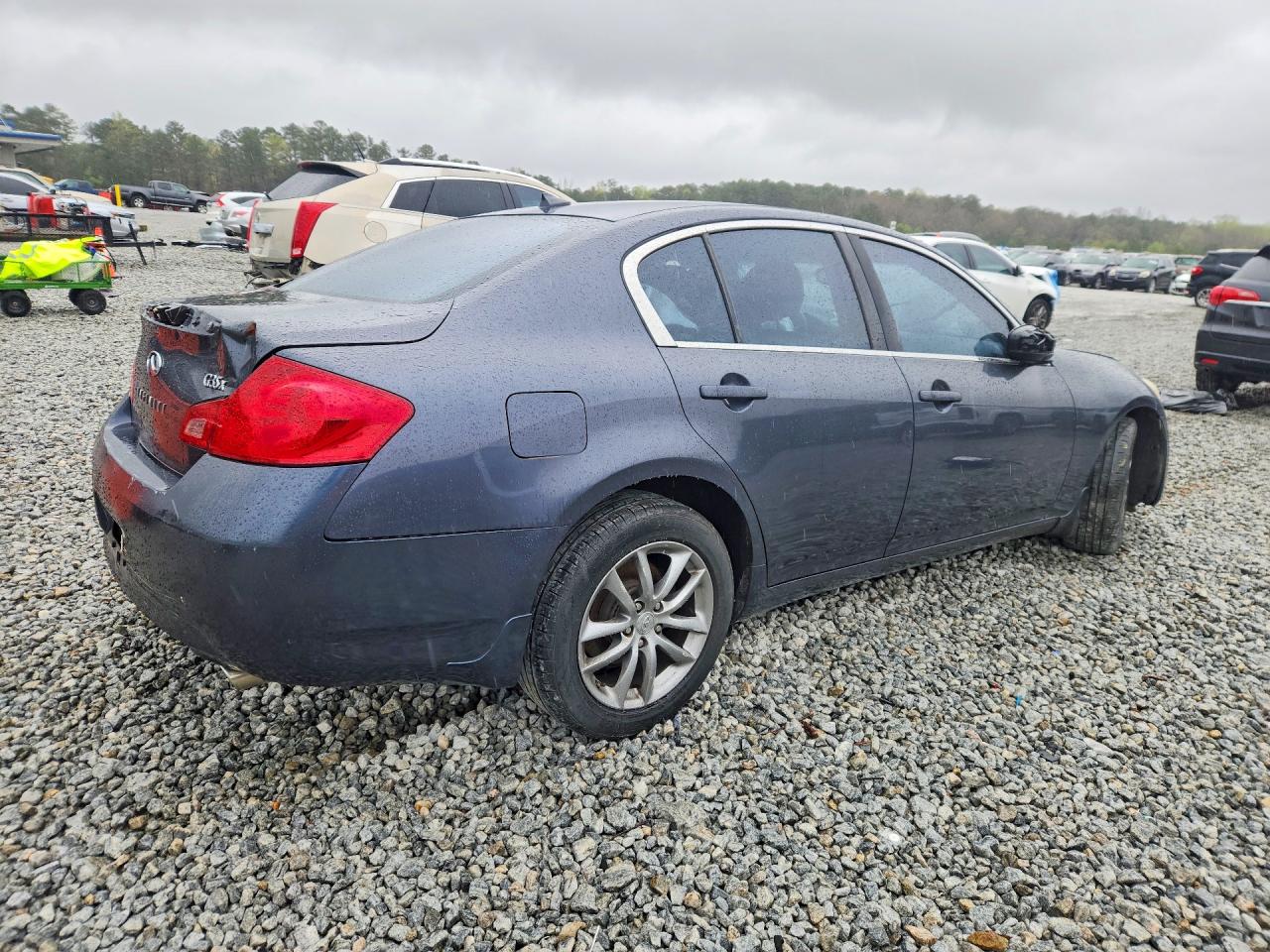 2008 Infiniti G35 X Gray vin: JNKBV61F98M279466